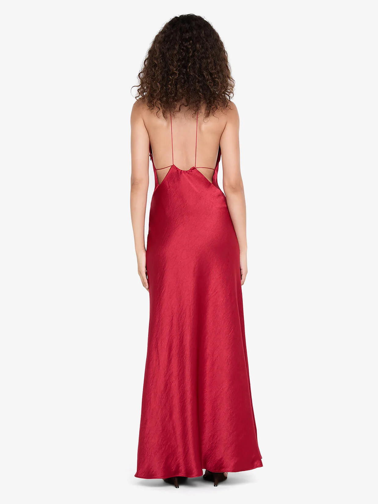 ARIAHN MAXI DRESS - CHERRY - Image 3