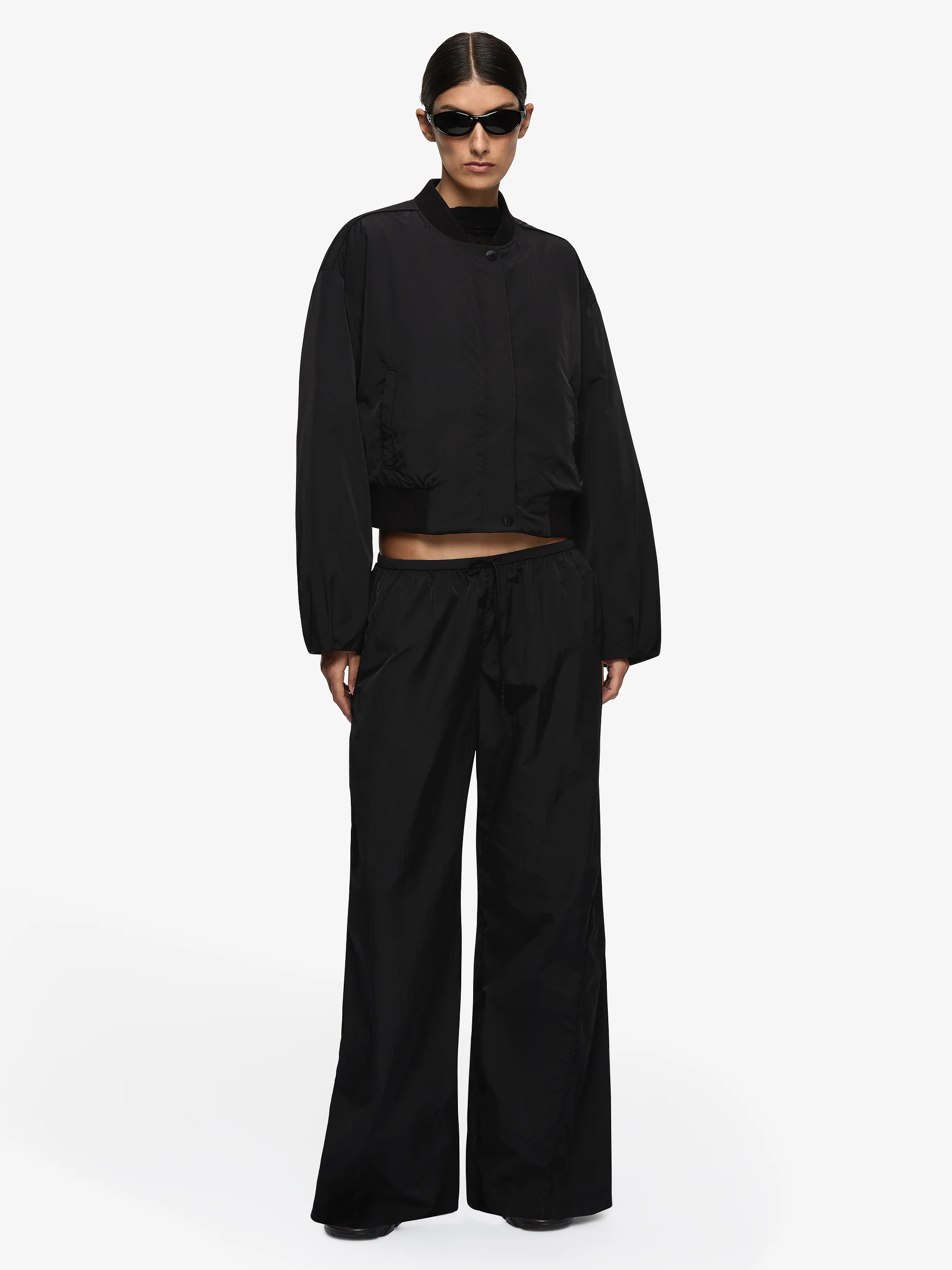 BASTIEN BOMBER JACKET - BLACK - Image 2