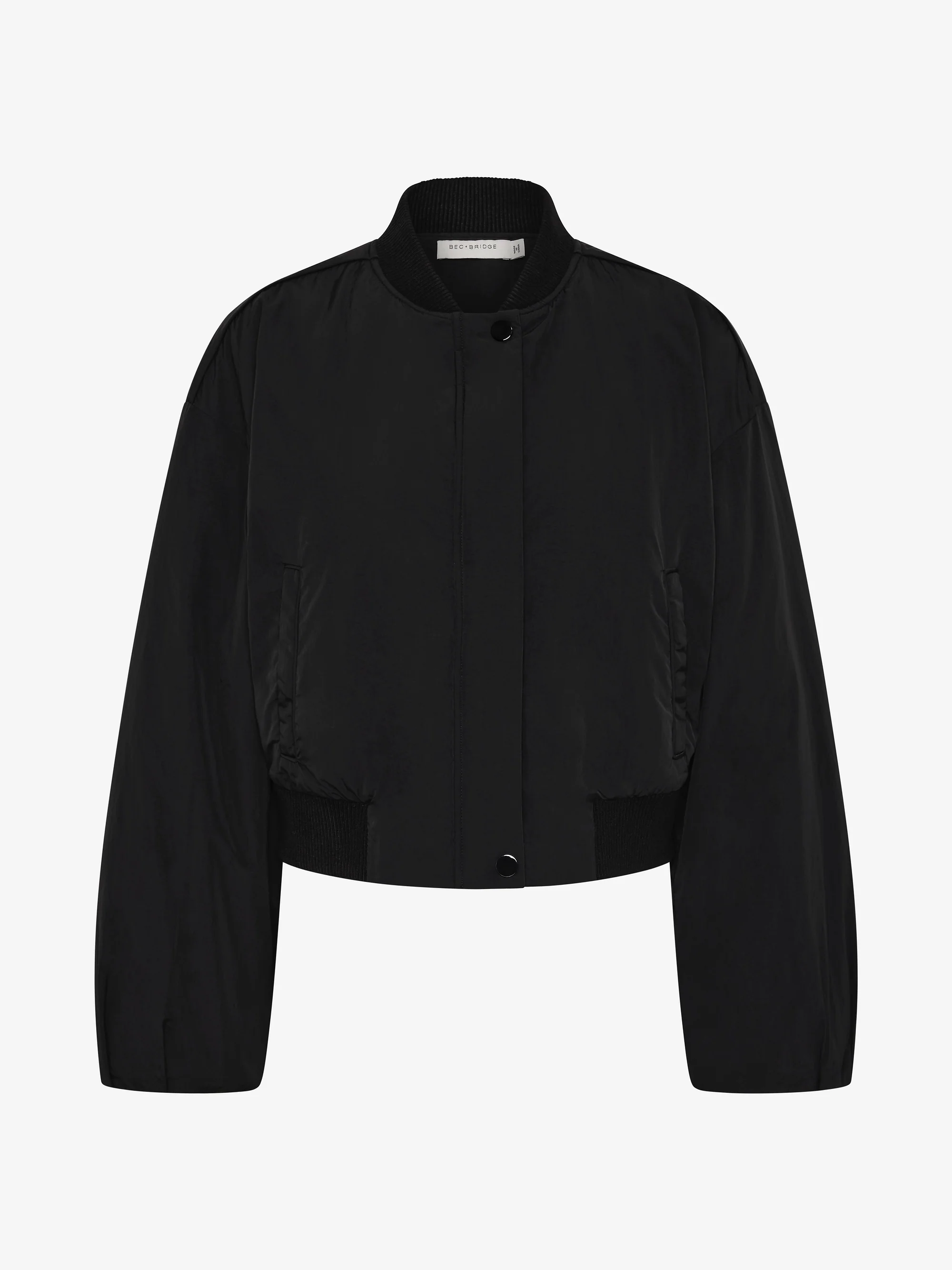 BASTIEN BOMBER JACKET - BLACK - Image 5