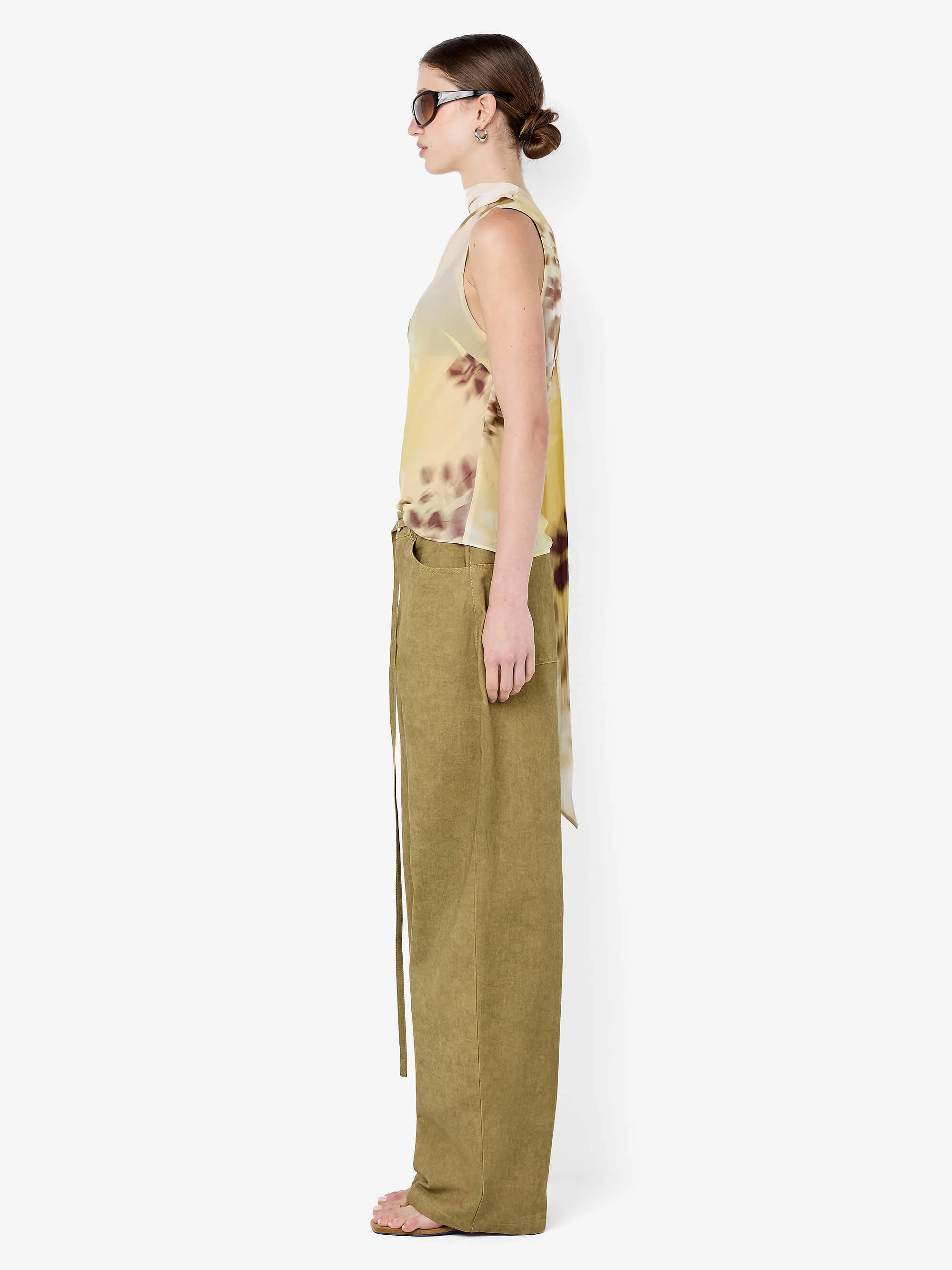 BLAISE SCARF TOP - PALMERA FLORAL - Image 3