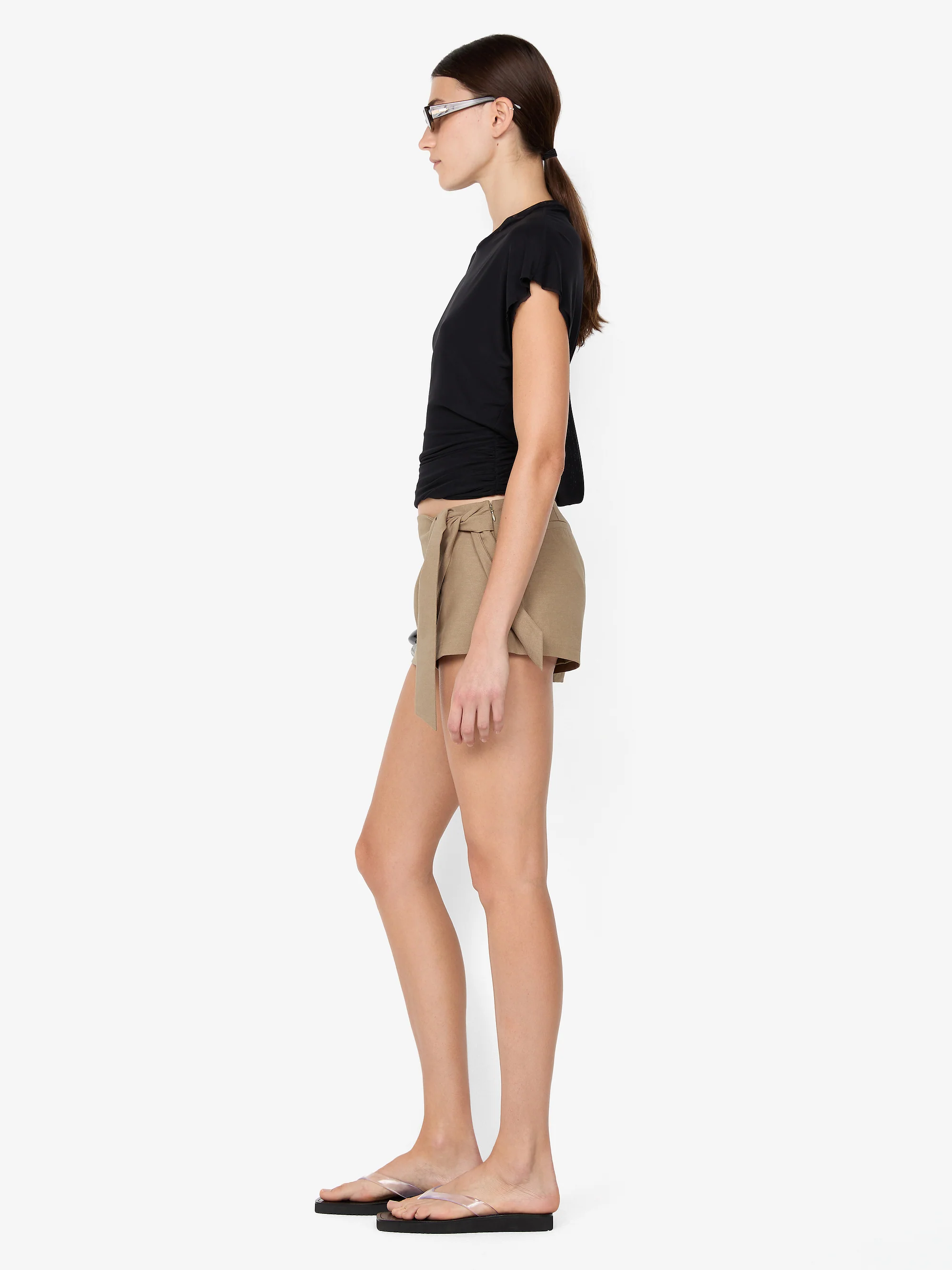 BOWEN SKORT - OLIVE - Image 3