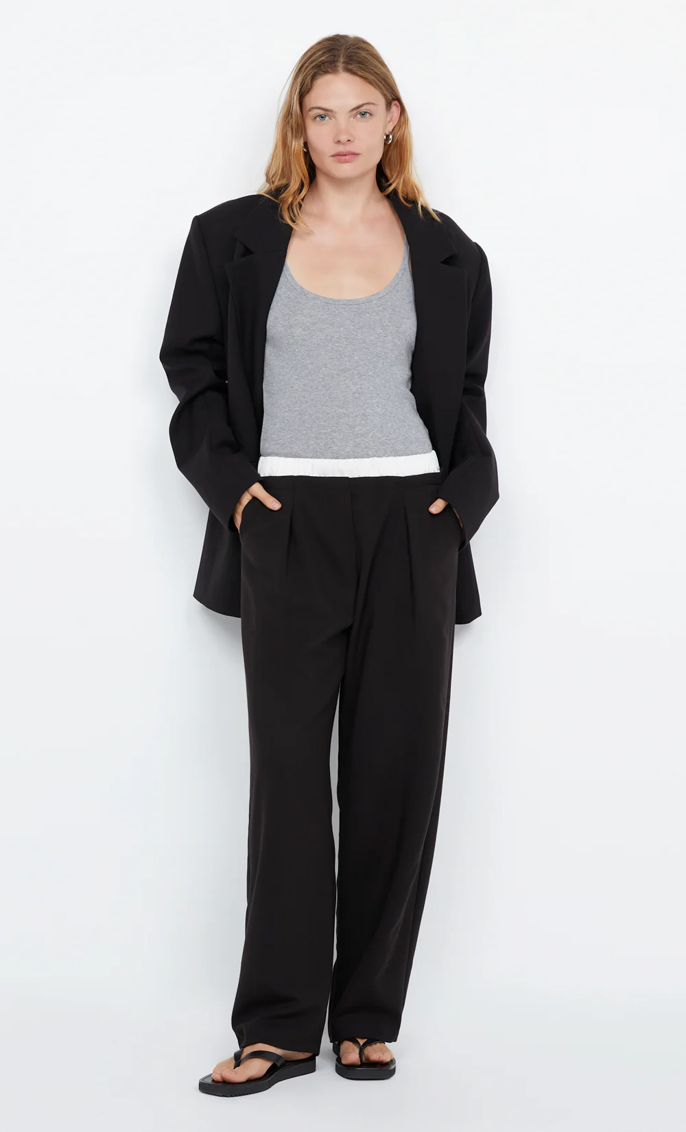 CARLSON BLAZER - BLACK