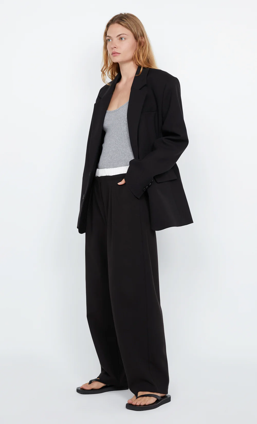 CARLSON BLAZER - BLACK - Image 2