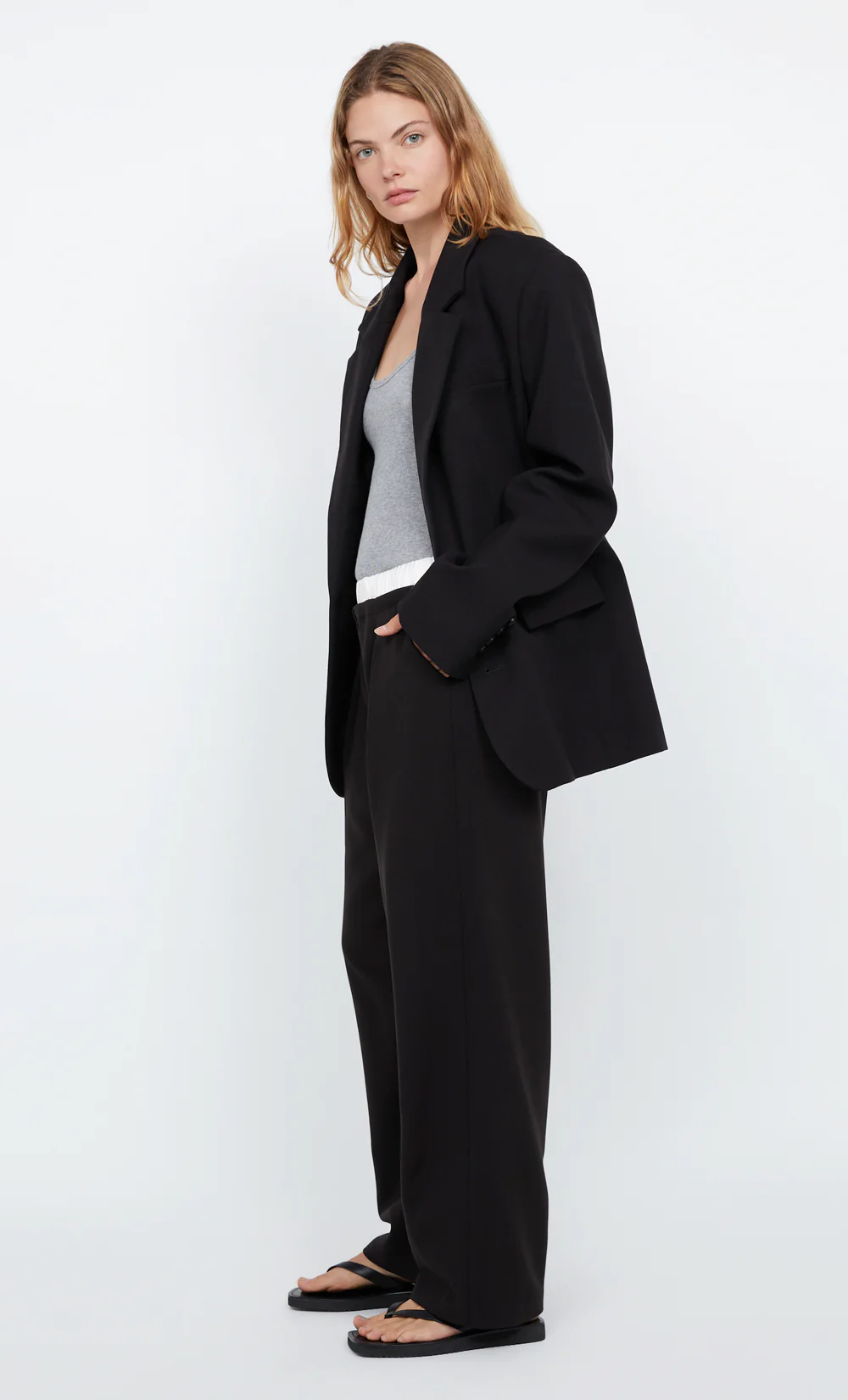 CARLSON BLAZER - BLACK - Image 3