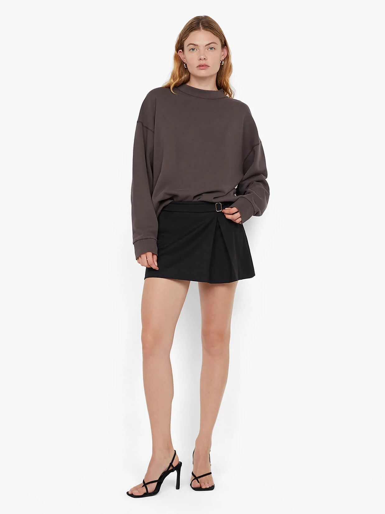 CARLSON MINI SKIRT - BLACK