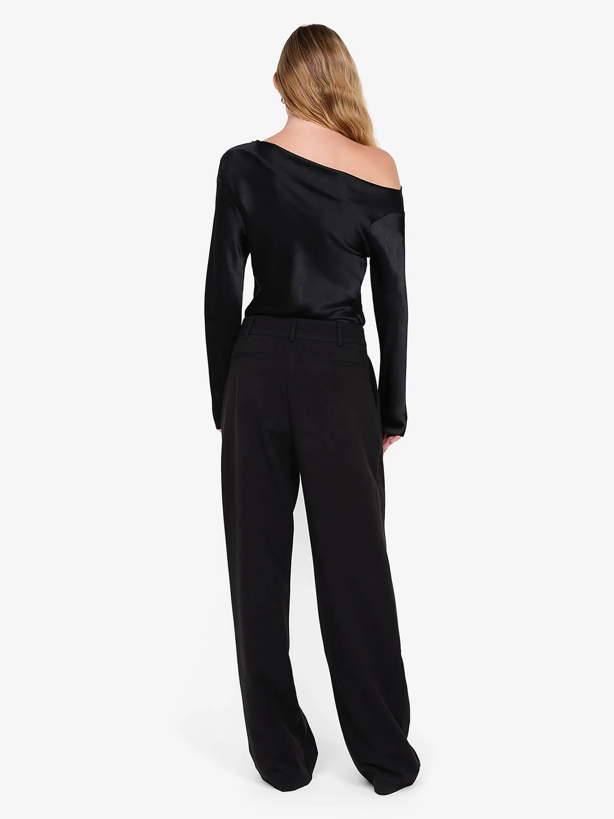 CARMELA ASYM TOP - BLACK - Image 3