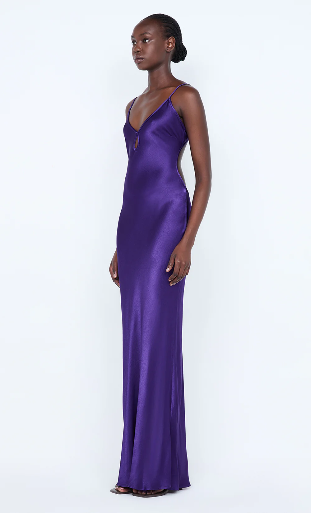 CEDAR CITY MAXI DRESS - DEEP PURPLE - Image 3