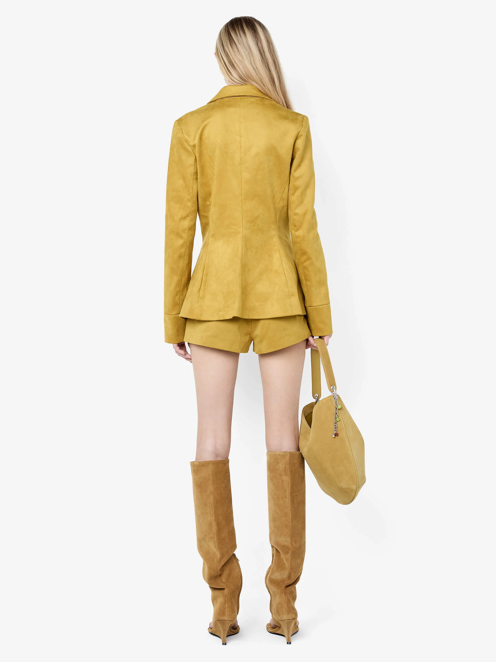 CHAMBORD ZIP SHIRT - OLIVE OIL - Image 4