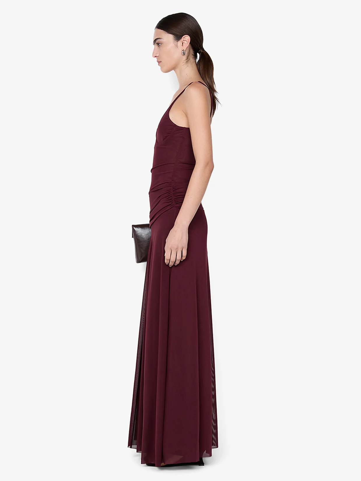 CITRINA MAXI DRESS - PLUM - Image 3