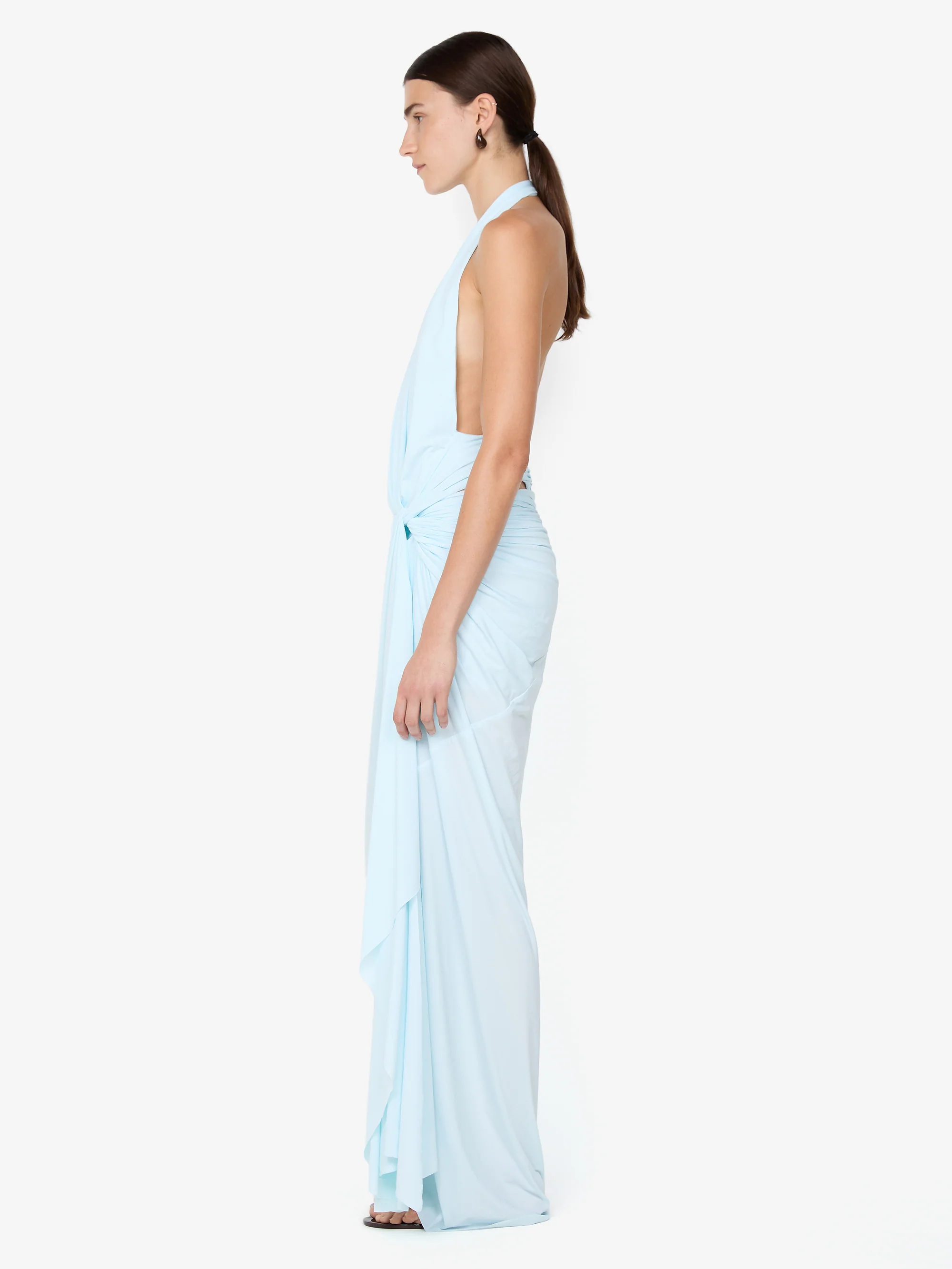 CLEMENTINE TWIST DRESS - ARCTIC BLUE - Image 3