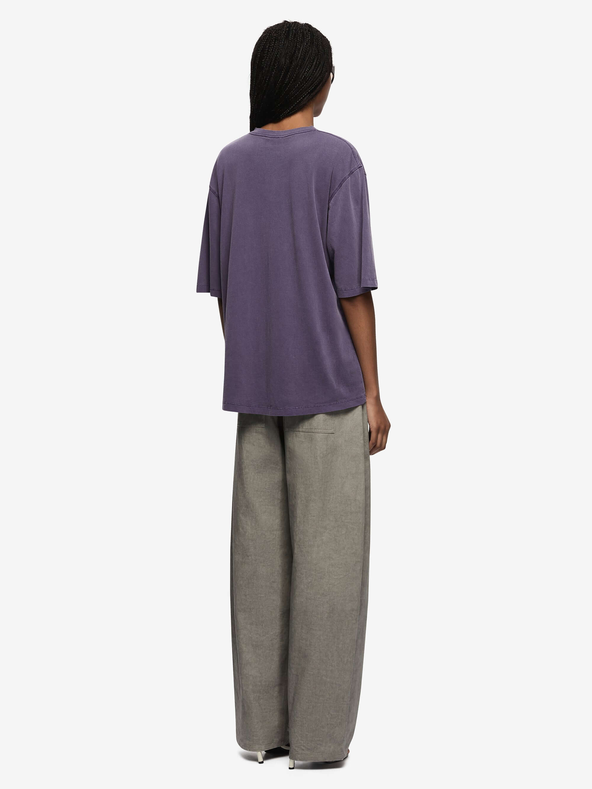 COLE V NECK TEE - AMETHYST - Image 4