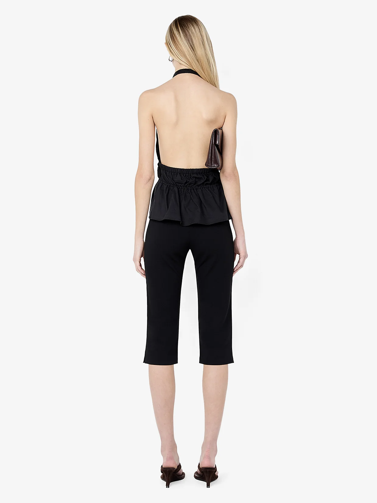 DAFINE CAPRI PANT  - BLACK - Image 3