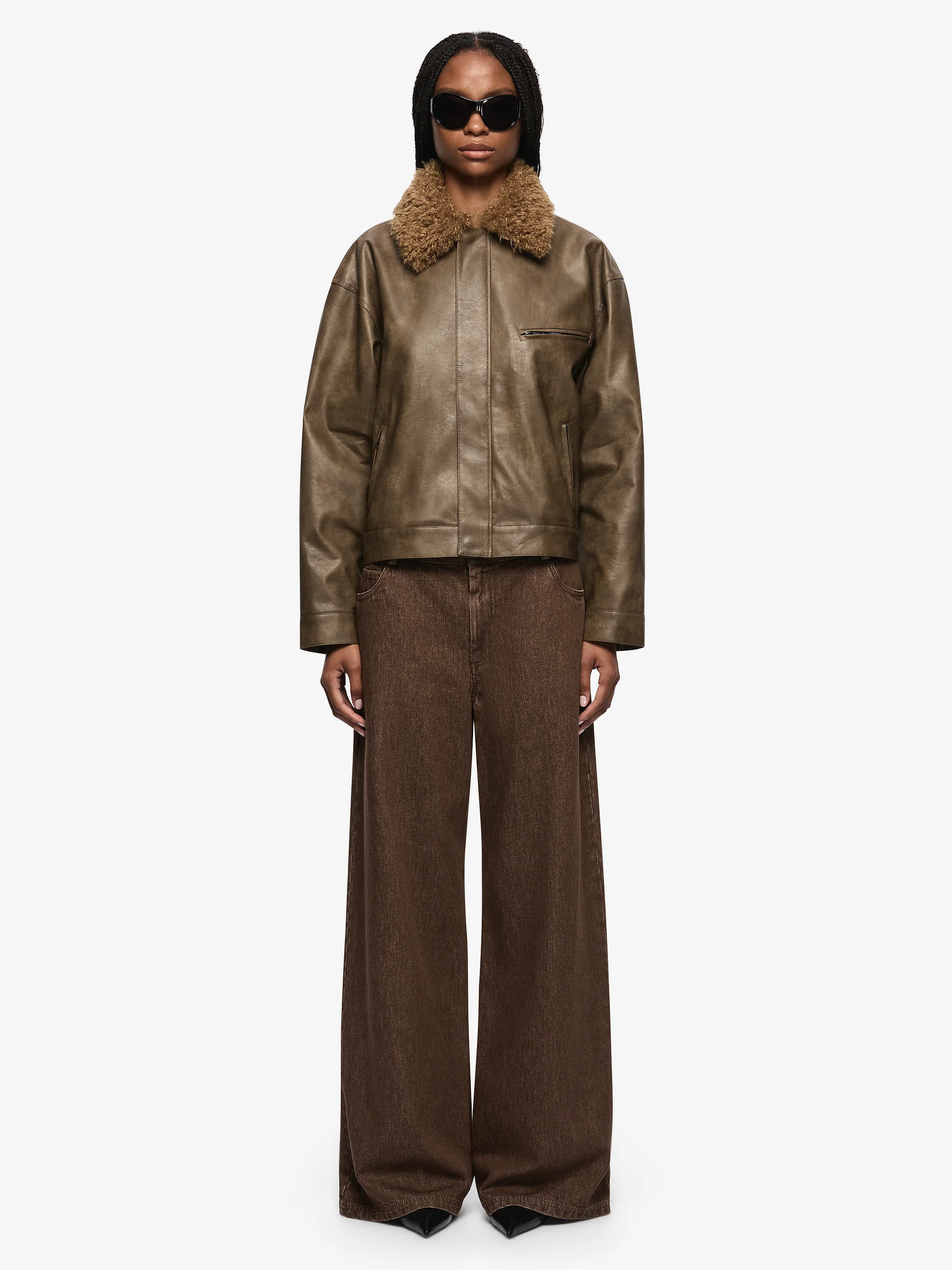 DAWSON BOMBER - OLIVE - Image 3