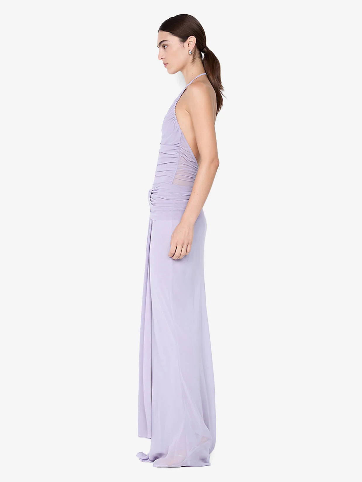 DELILAH HALTER MAXI DRESS - WISTERIA - Image 2