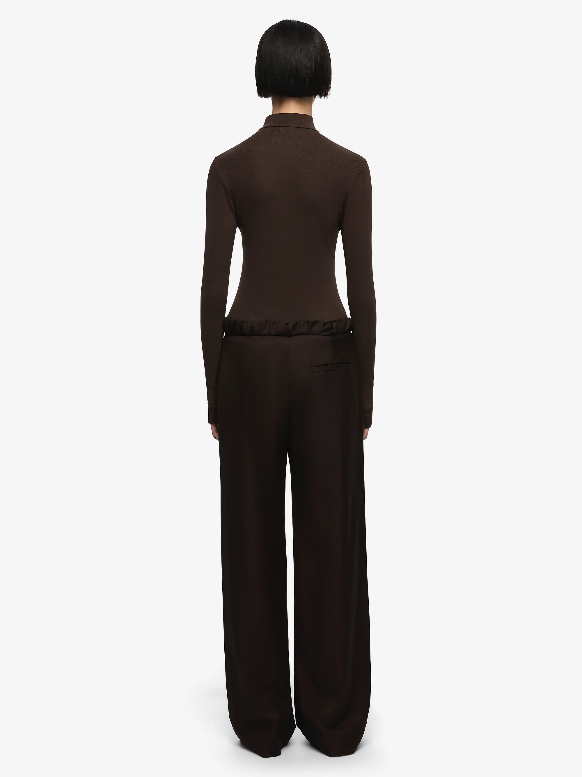 EDDIE PANT - DARK CHOCOLATE - Image 4
