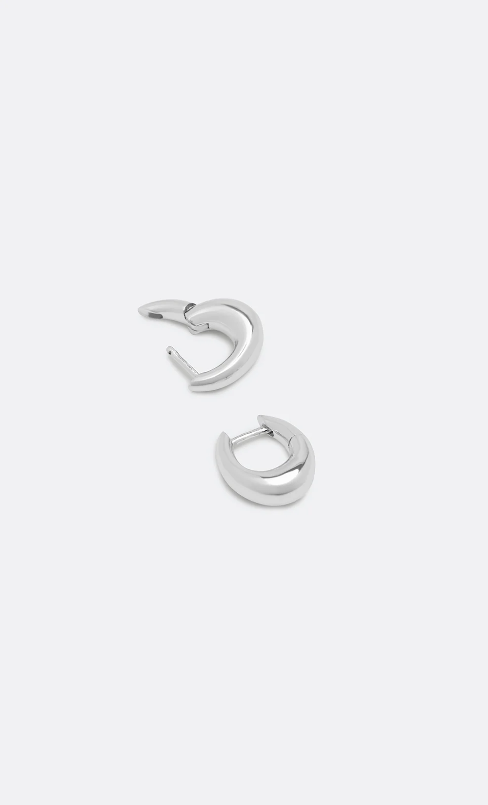 ELOISE SMALL HUGGIES - SILVER - Image 2