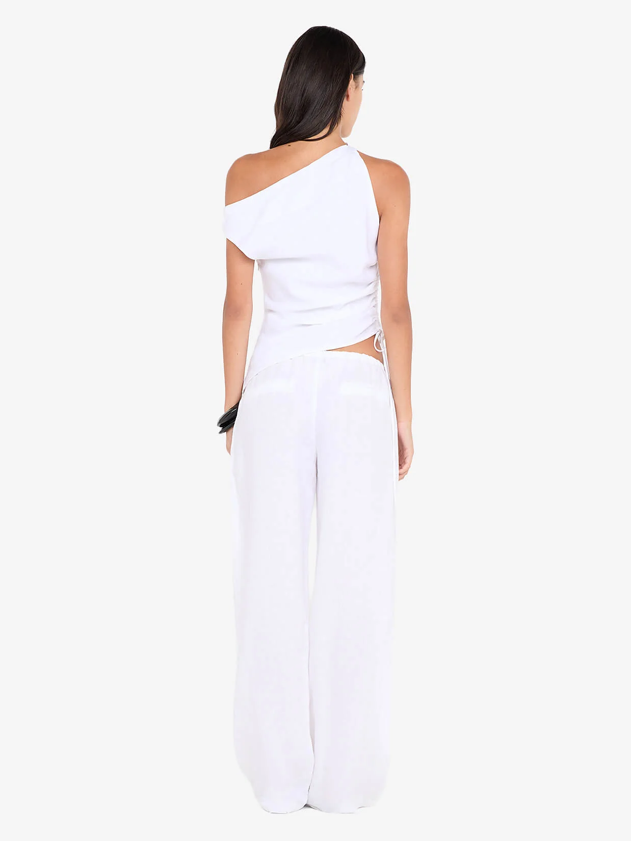 ELYCE ASYM TOP - WHITE - Image 3