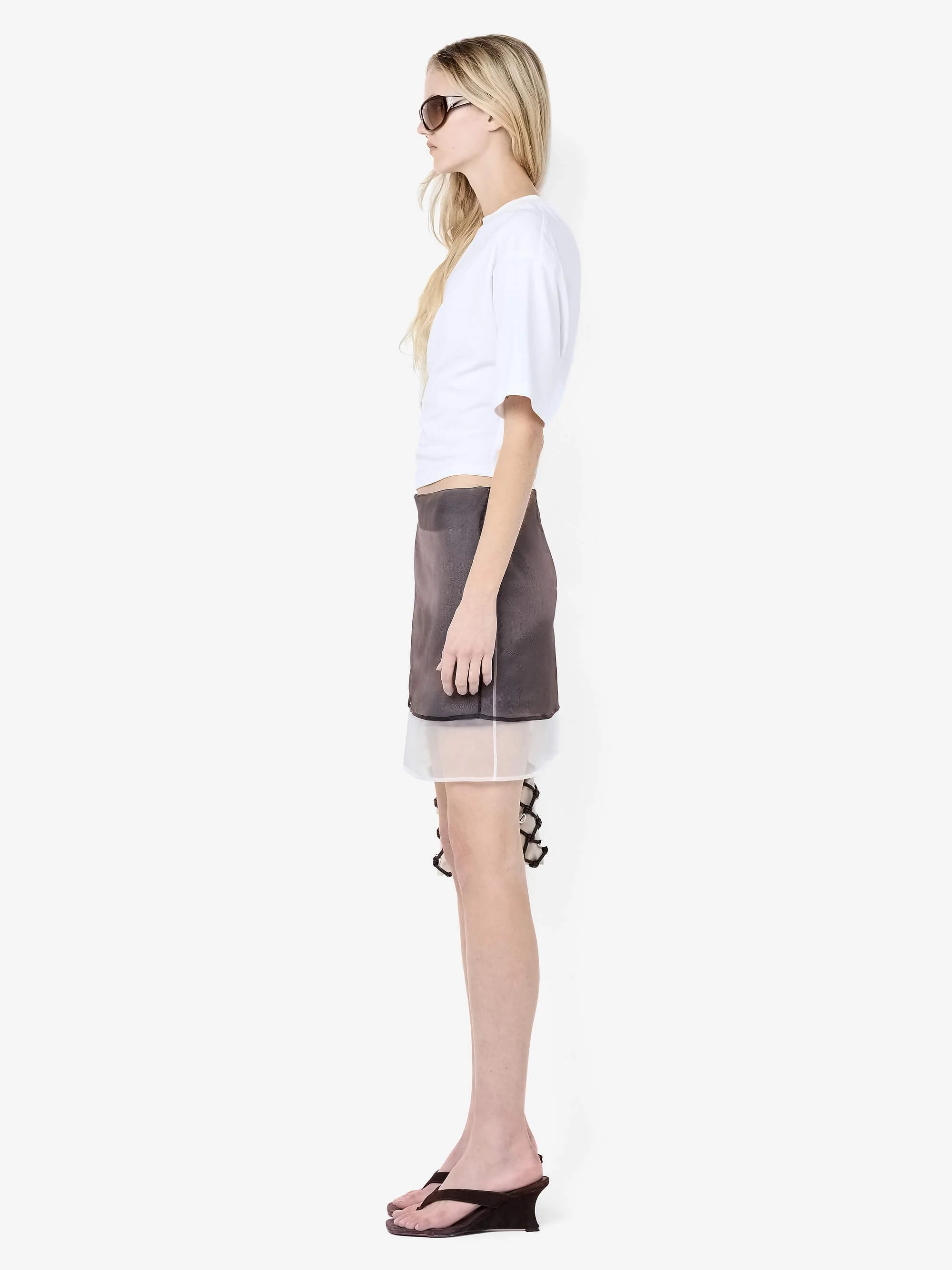 EMA ASYM TEE - IVORY - Image 3