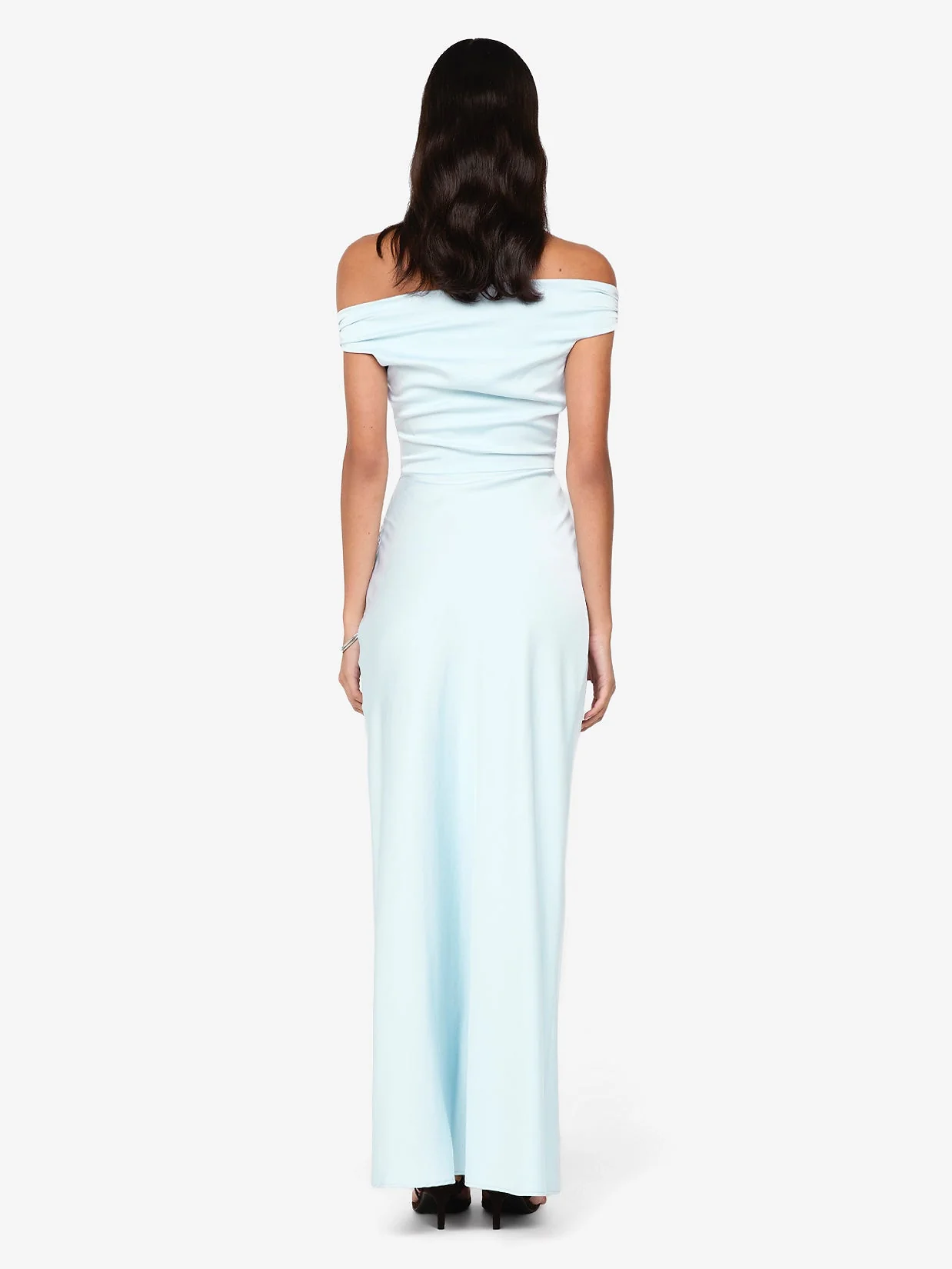 ETERNITY OFF SHOULDER MAXI - ARCTIC BLUE - Image 3