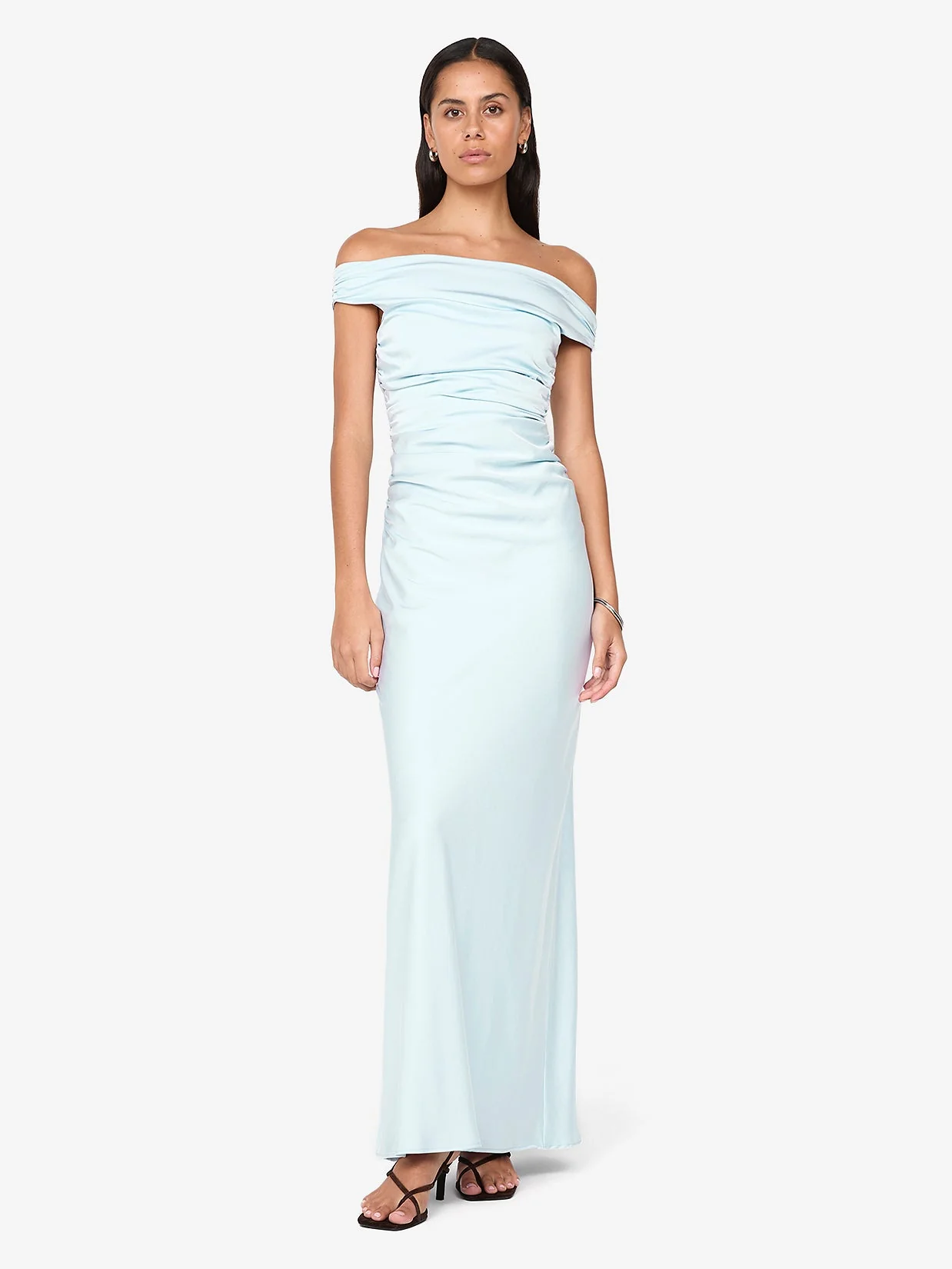 ETERNITY OFF SHOULDER MAXI - ARCTIC BLUE - Image 4