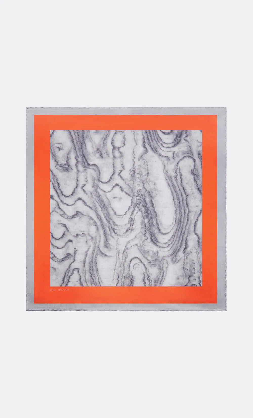 ETIENNE SCARF - WOODGRAIN/PERSIMMON
