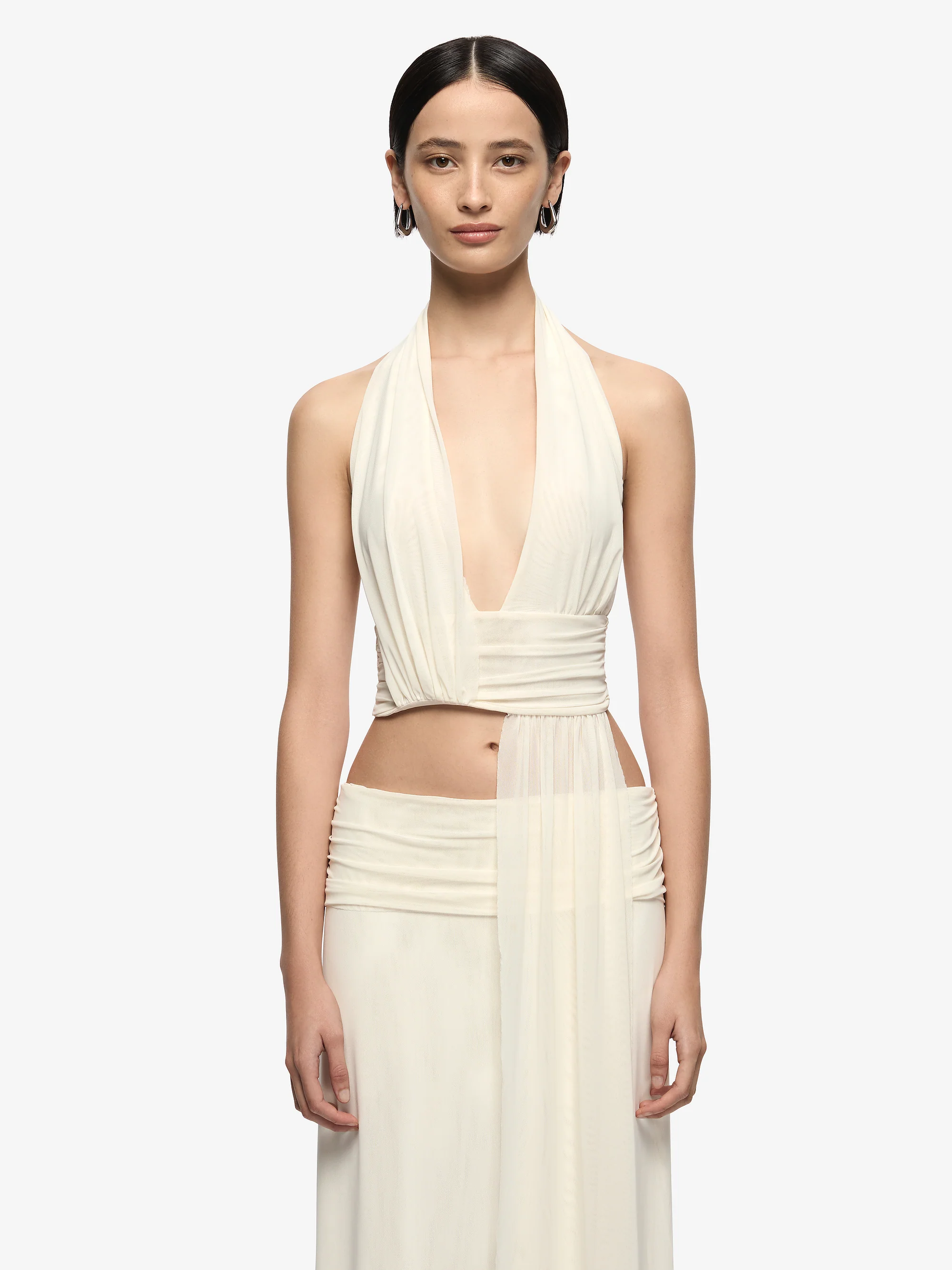 EVA MAXI SKIRT - SNOW - Image 4