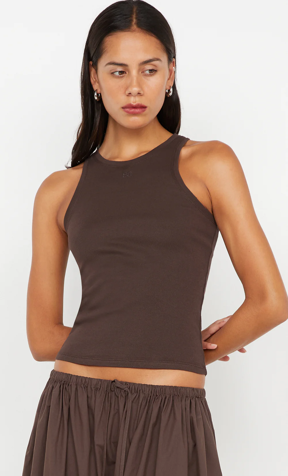 FELIX RACER TANK B+B LOGO - CHOCOLATE - Image 2