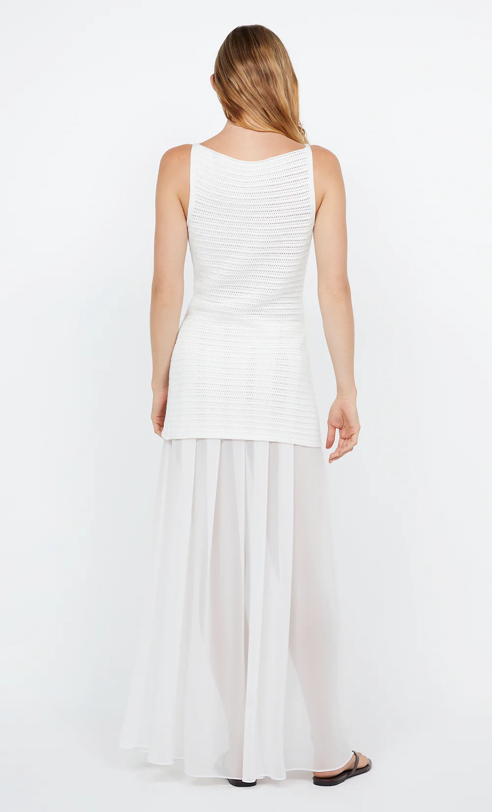 FILIPPA MAXI SKIRT - IVORY - Image 4