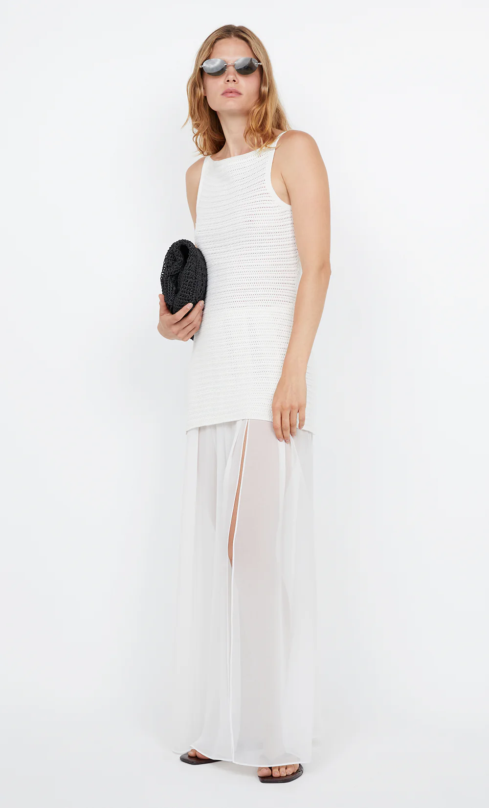 FILIPPA MAXI SKIRT - IVORY - Image 5