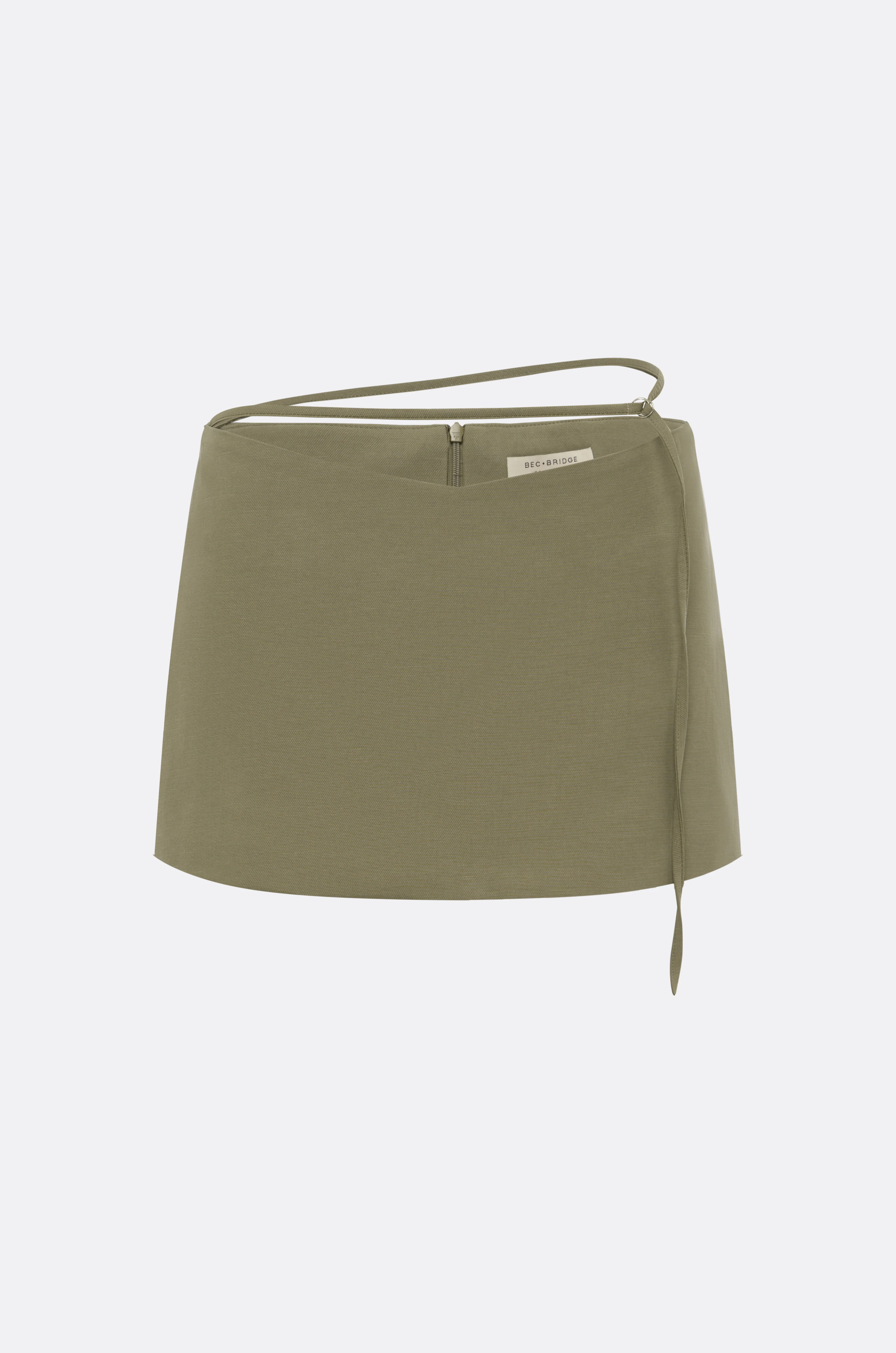 FINN MINI SKIRT  - OLIVE - Image 7