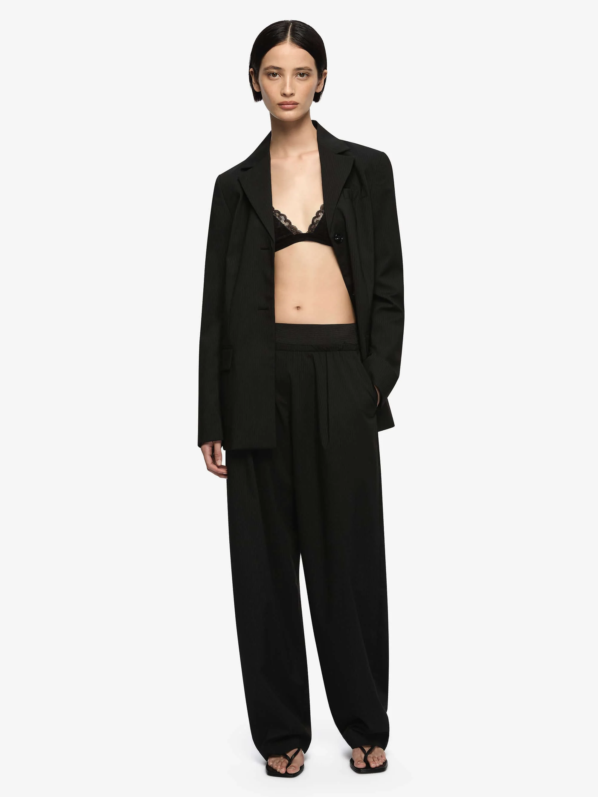 FLEUR BRALETTE  - BLACK - Image 3