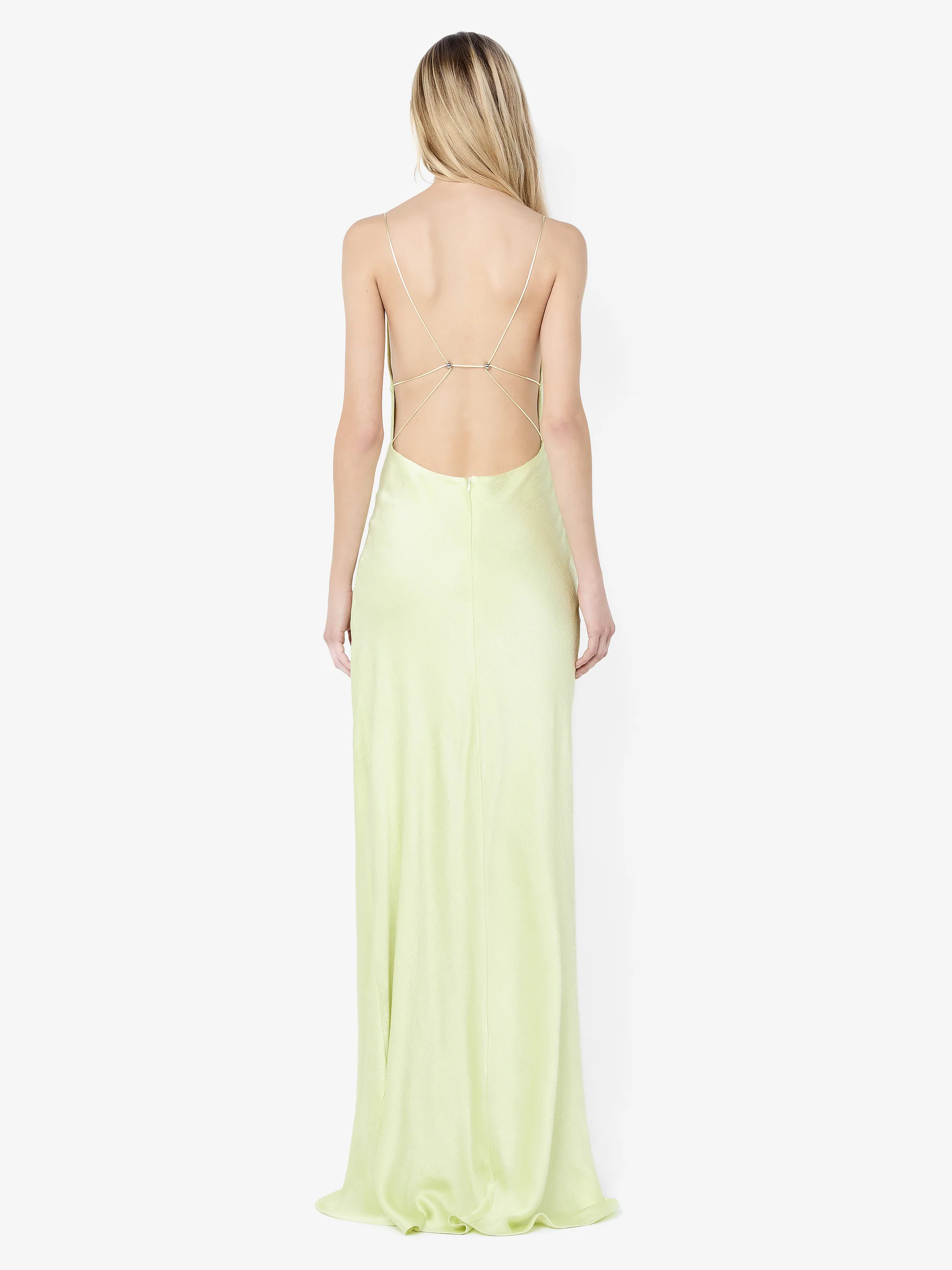 FLORENCE SCOOP MAXI DRESS - WASABI - Image 3