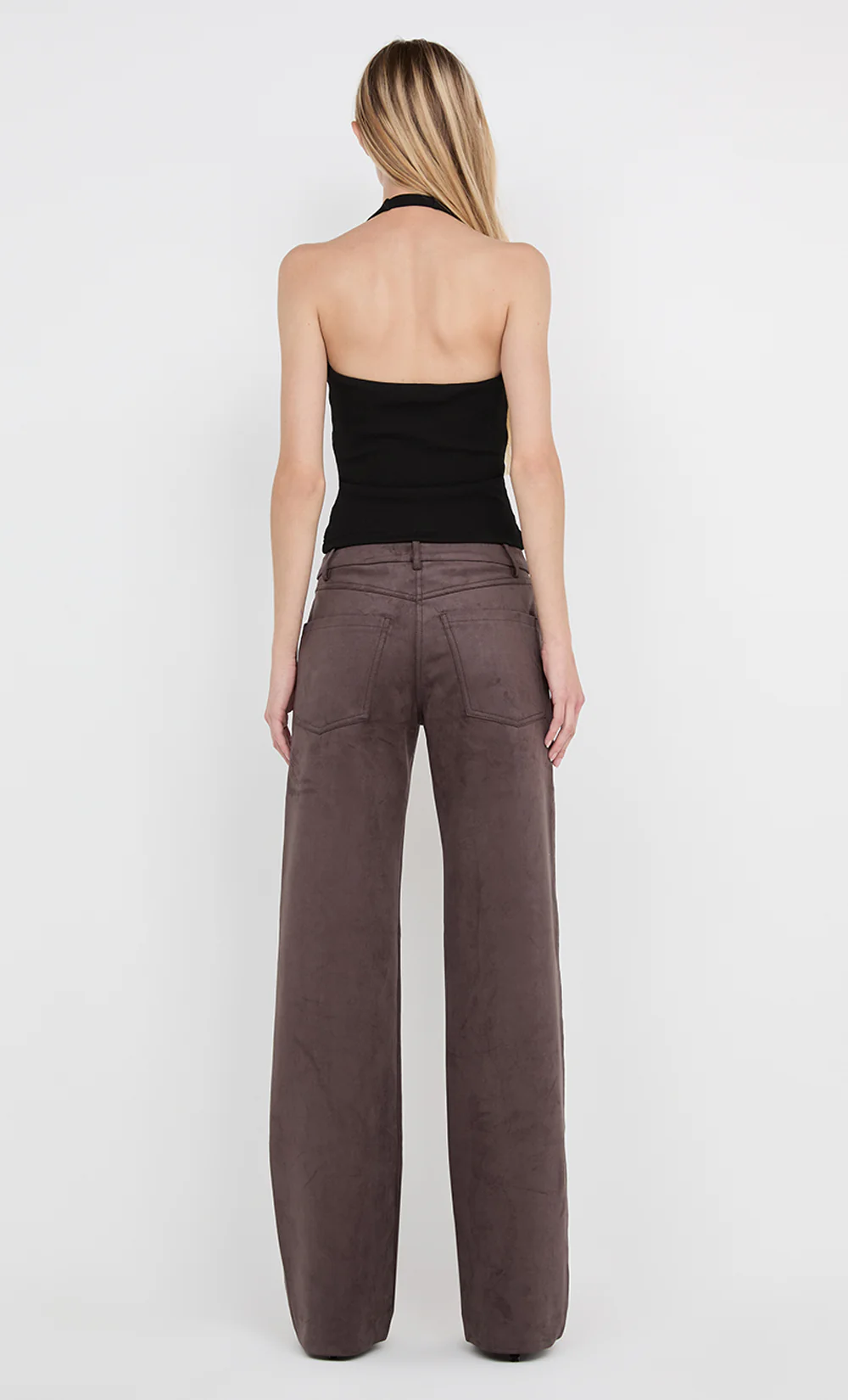 IONE HALTER TOP - BLACK - Image 4