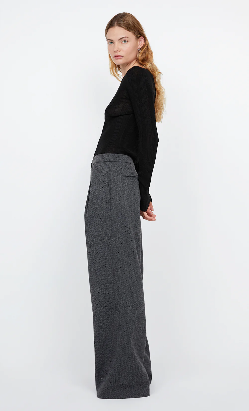 JONI ASYM TOP - BLACK - Image 4