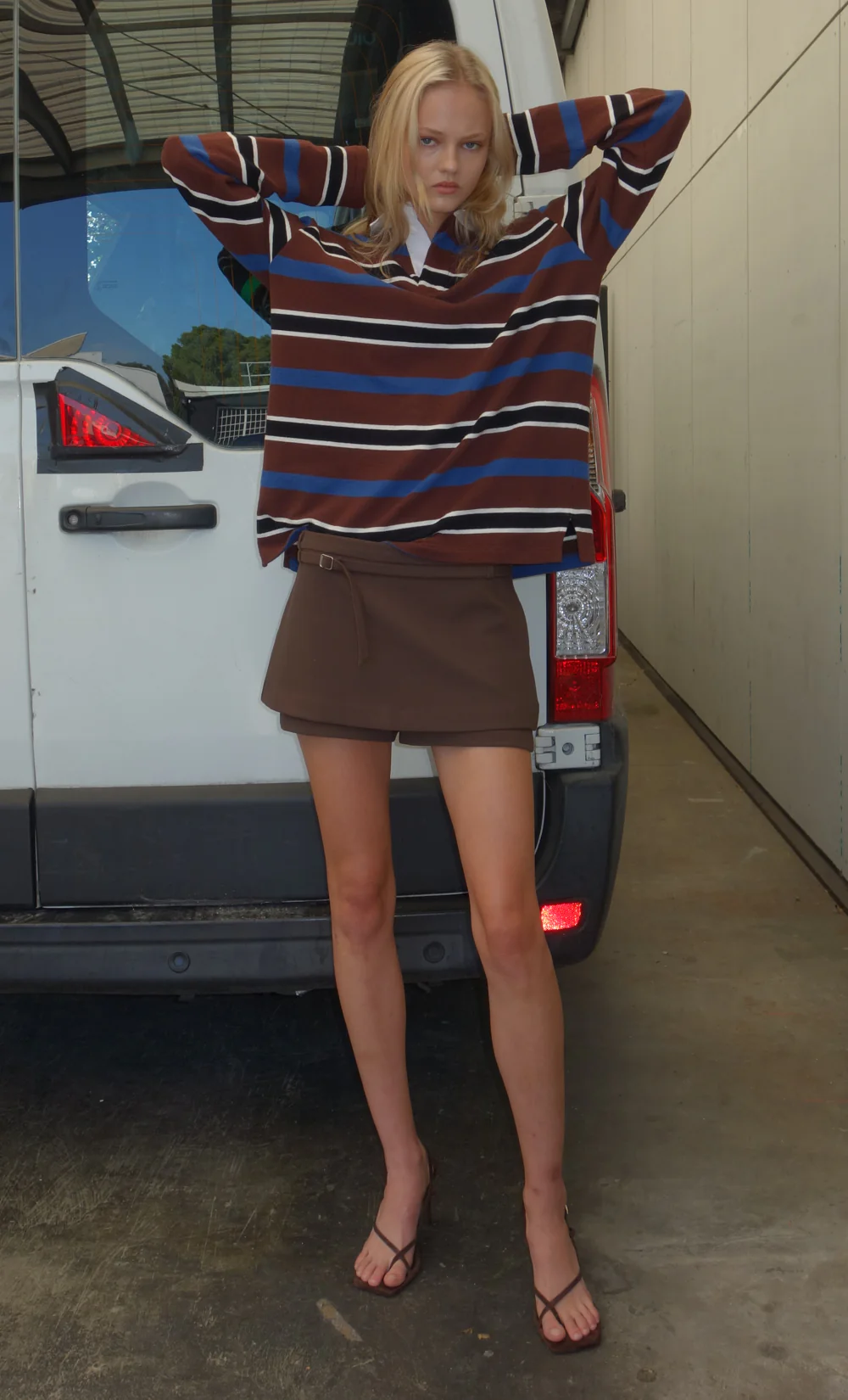 JUDE SKORT - CHOC - Image 2