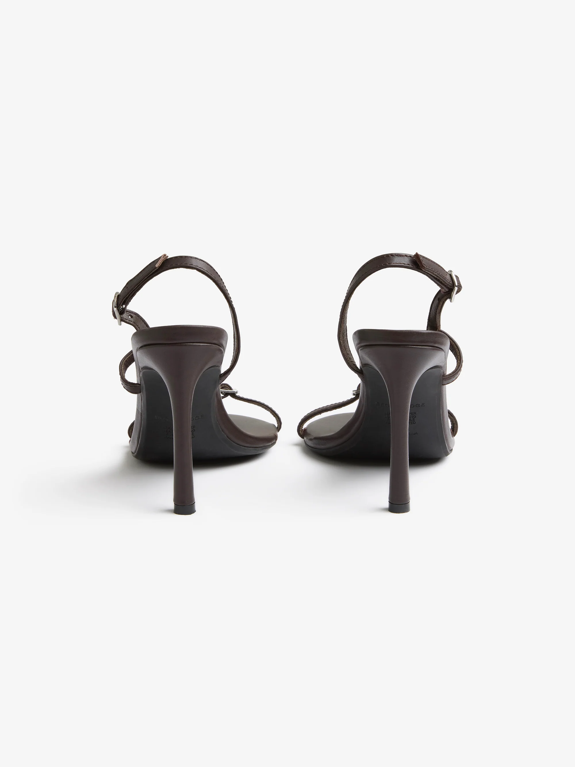 JYLIAN HEEL - CHOC LEATHER - Image 3