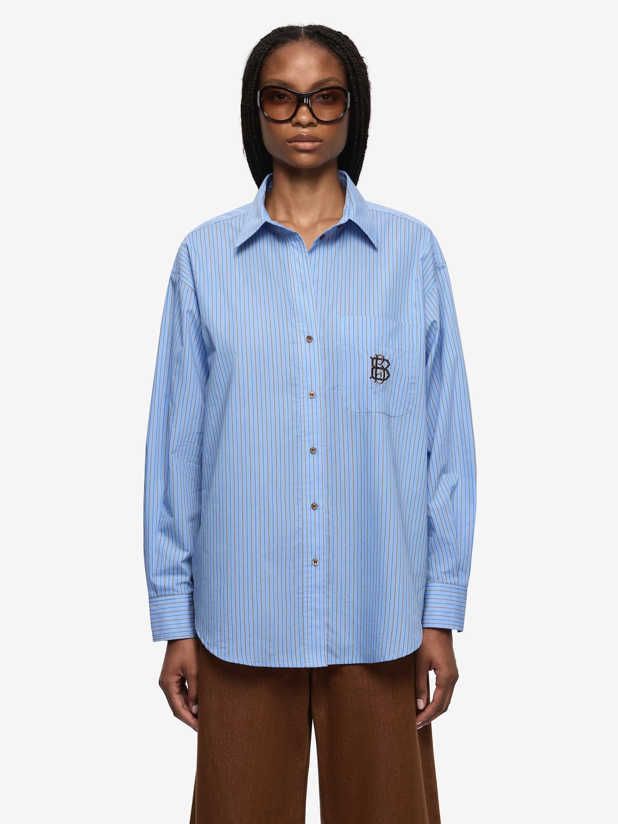 LINUS SHIRT - CHAMBRAY BLUE STRIPE - Image 2