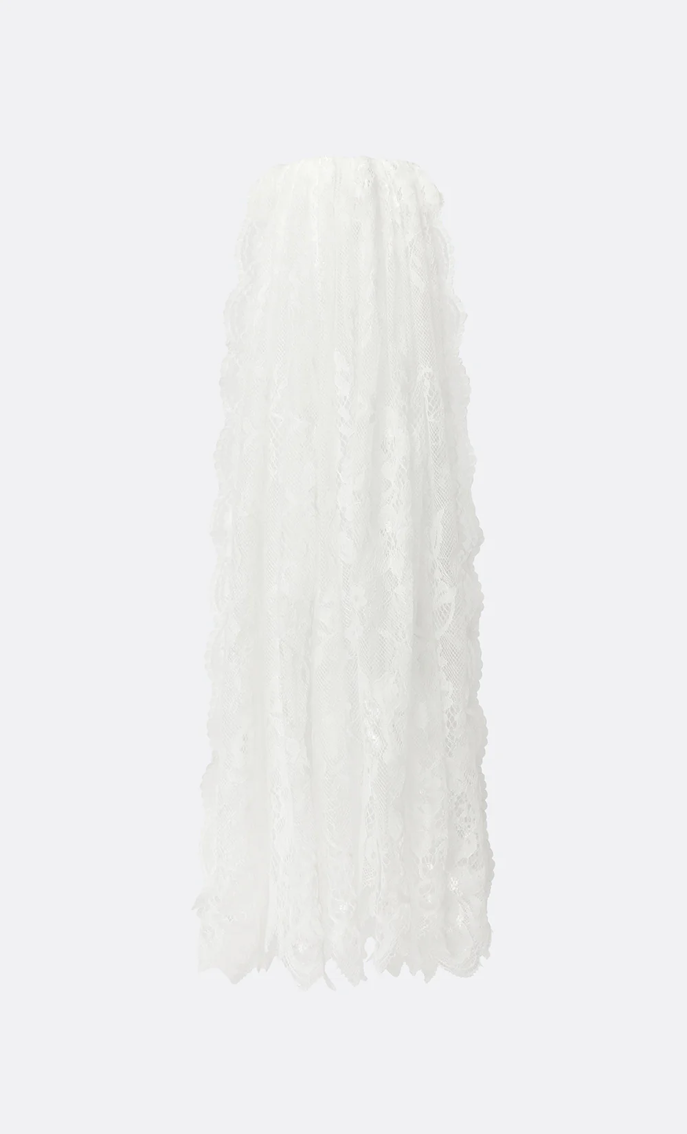 LUCINDA LACE VEIL - WHITE - Image 3