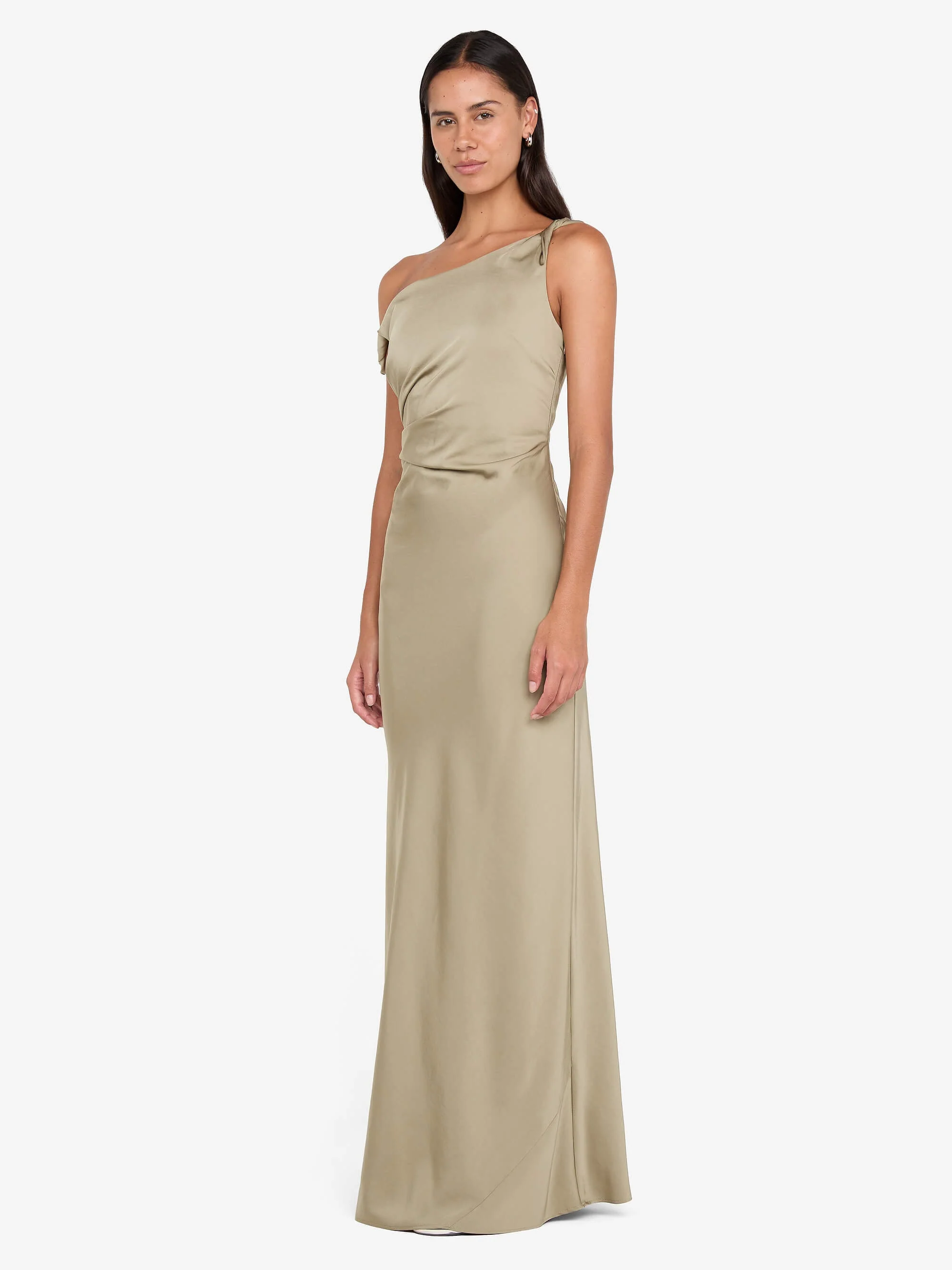 LUNETTA TWIST STRAP DRESS - SAGE - Image 3