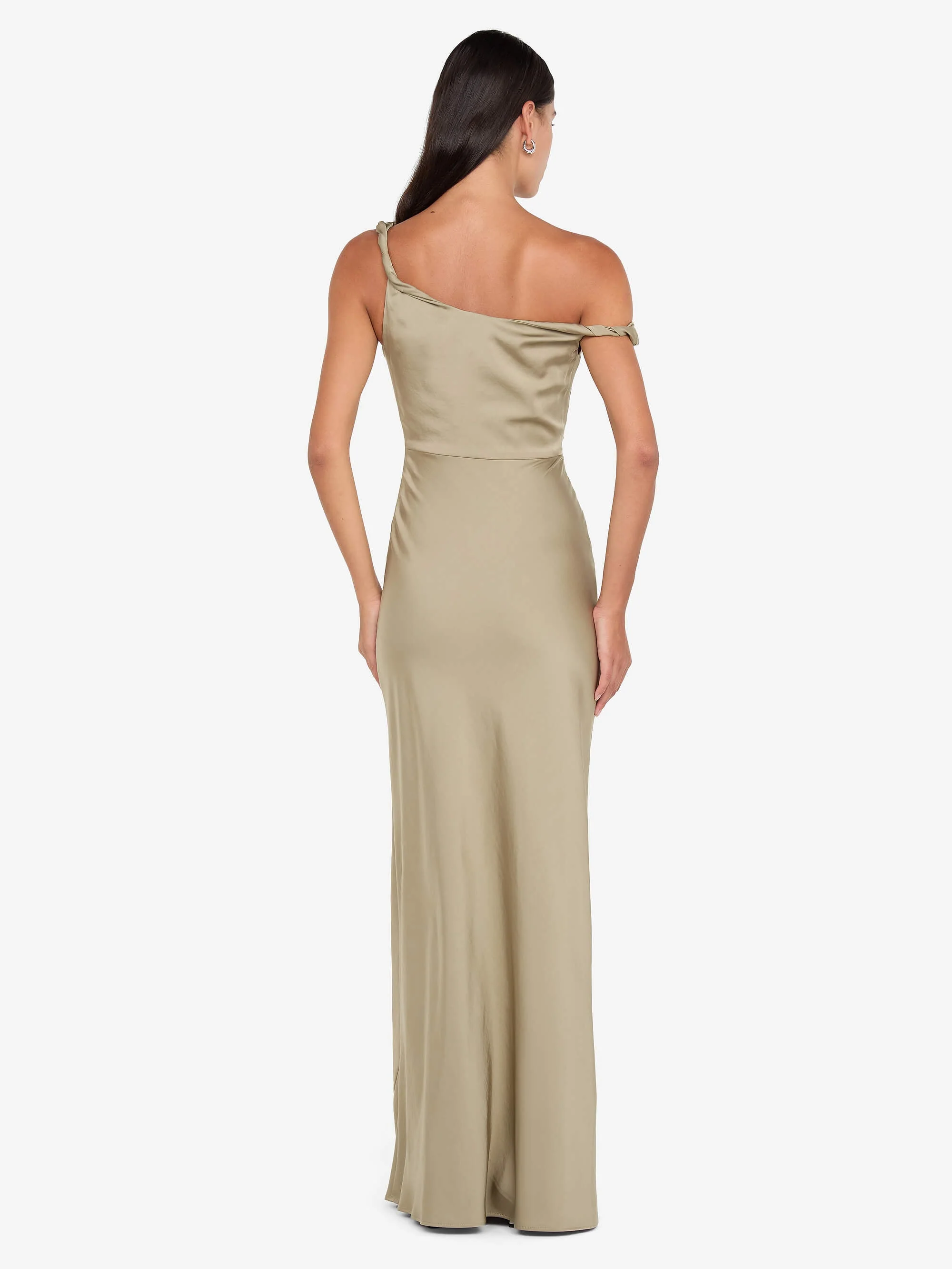 LUNETTA TWIST STRAP DRESS - SAGE - Image 4