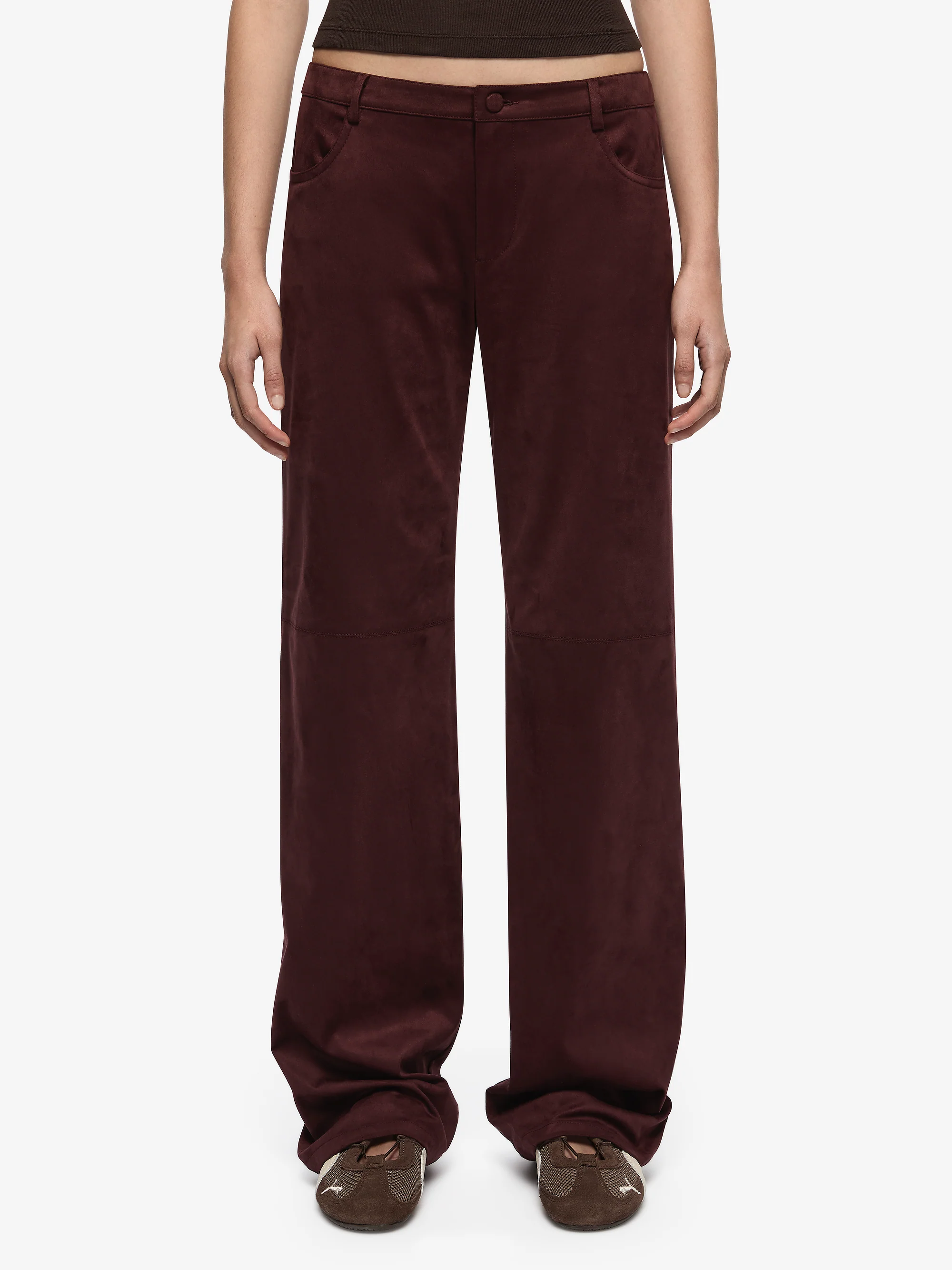 MAISON PANT - PLUM - Image 3