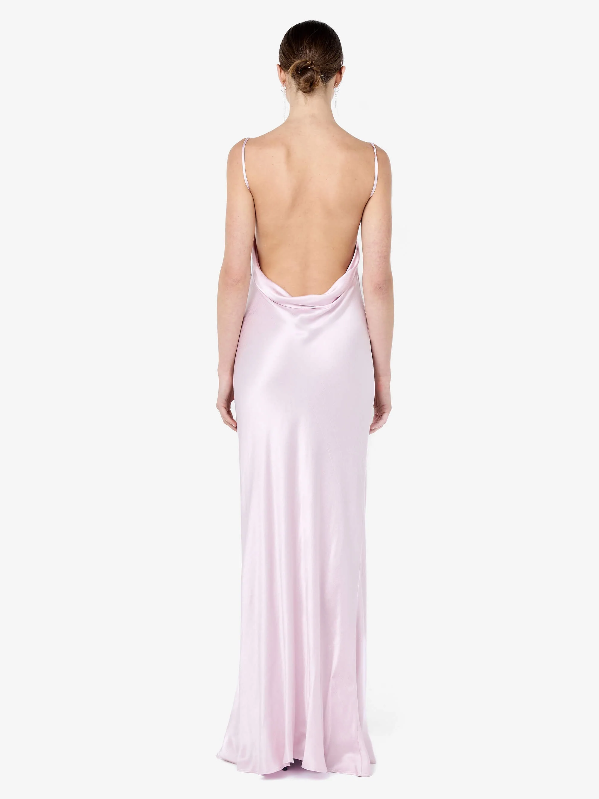 MARCY COWL NECK MAXI DRESS - BALLET - Image 4