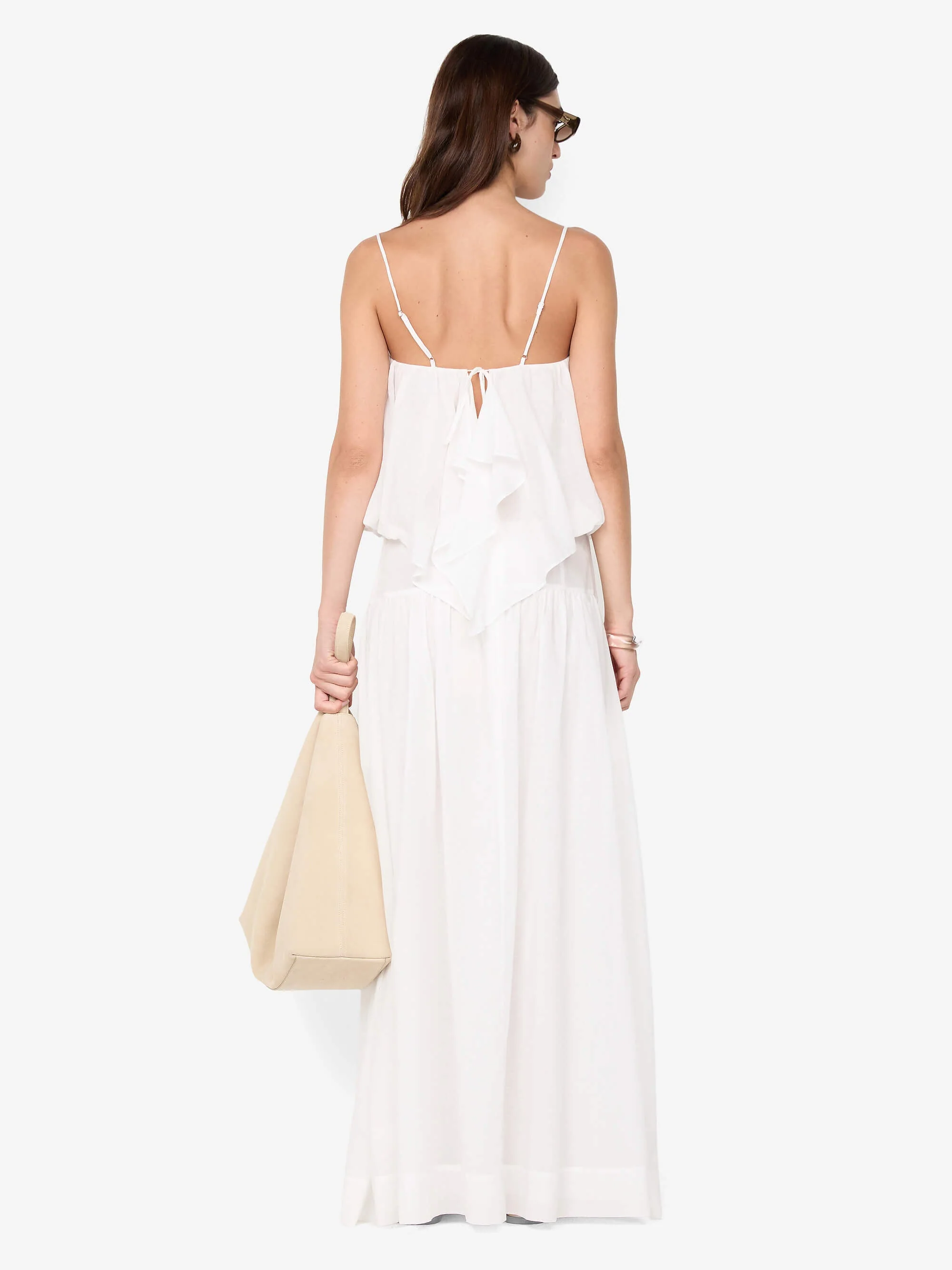 MARLOWE BUBBLE CAMI - WHITE - Image 4