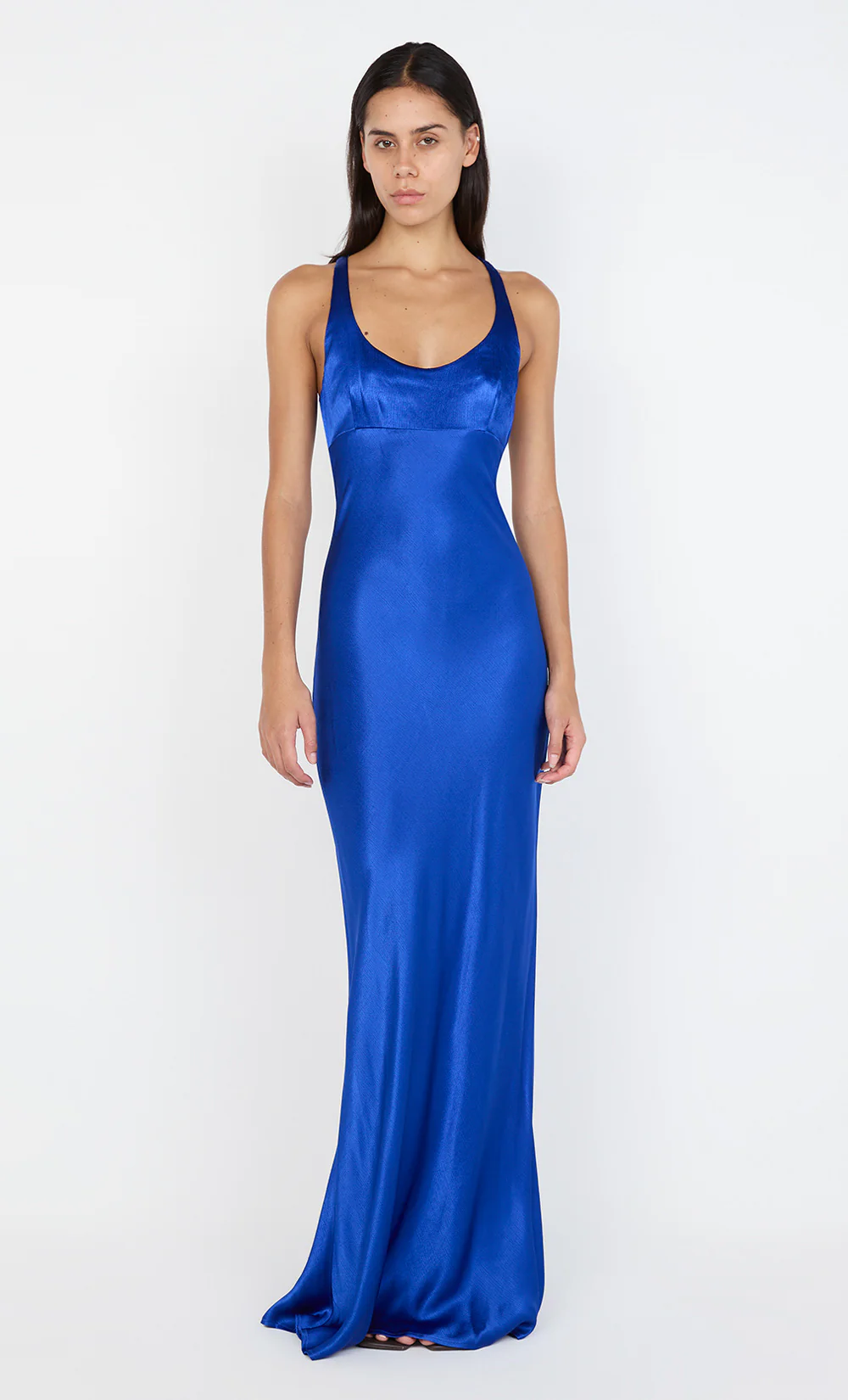 MAXINA CROSSOVER DRESS - MEDITERRANEAN BLUE - Image 6