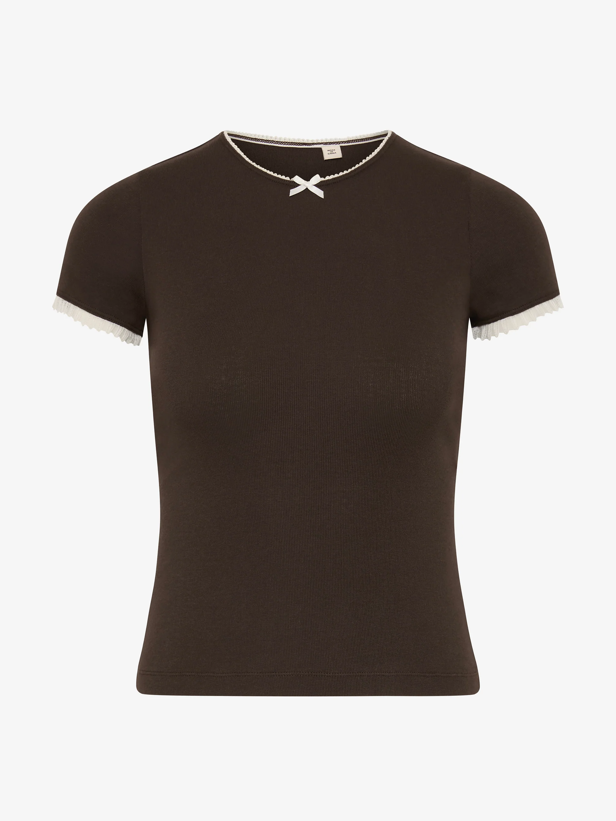 MONETA BABY TEE - DARK CHOCOLATE - Image 6