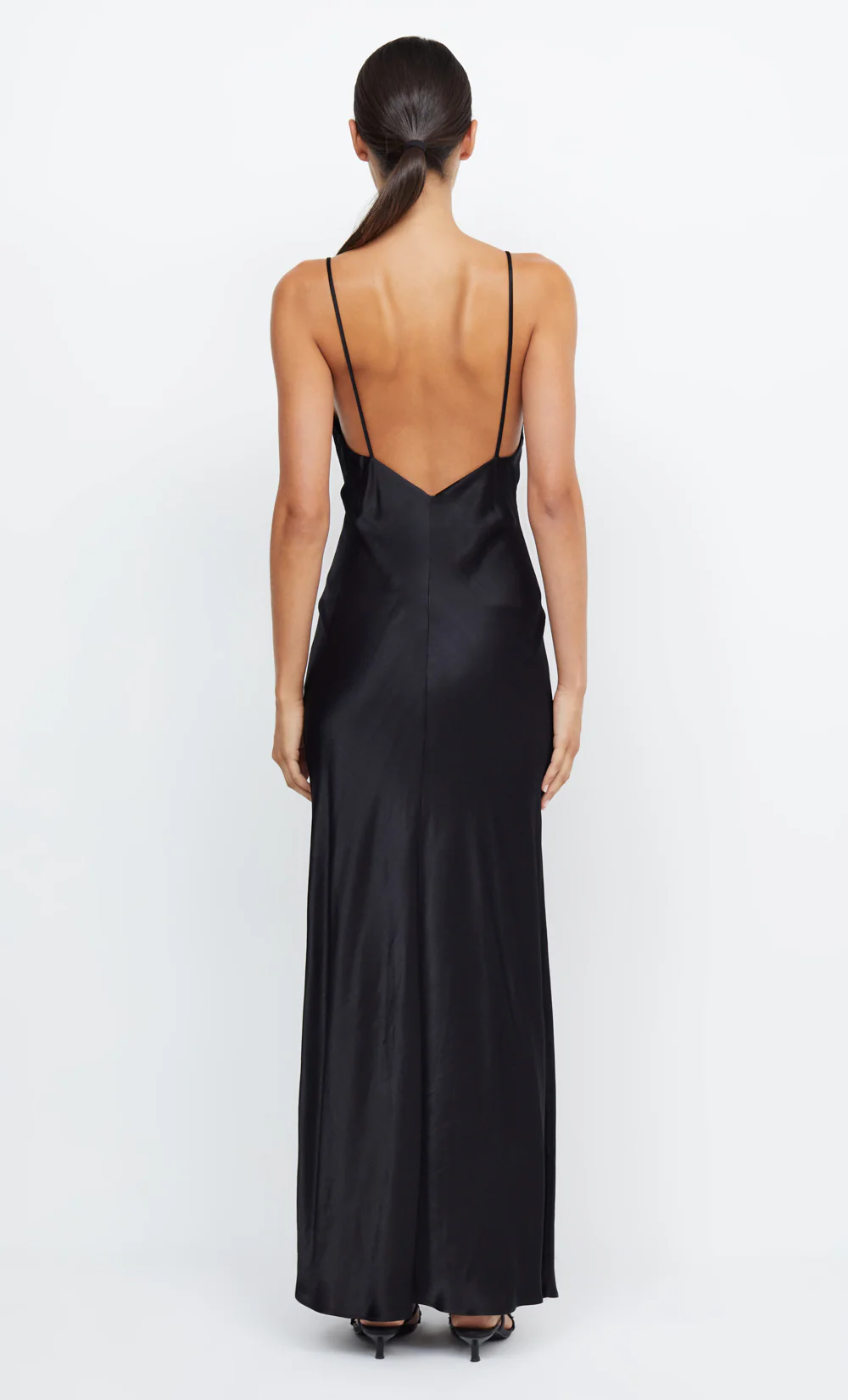 MOON DANCE V MAXI DRESS - BLACK - Image 7