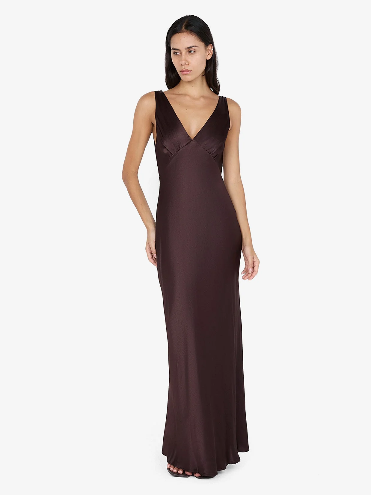 MOON DANCE VERONA DRESS - DARK CHOCOLATE - Image 4