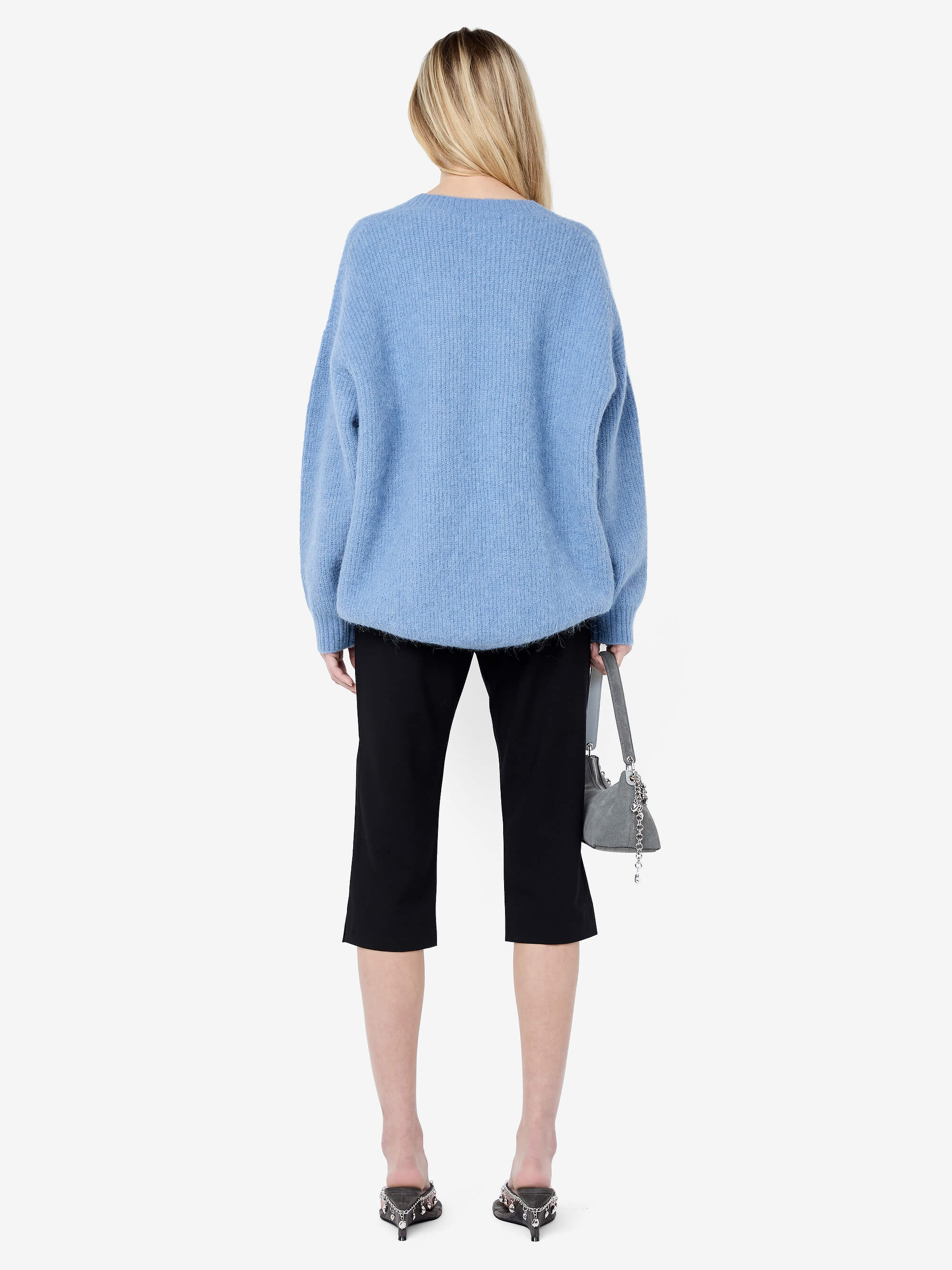 NOE OVERSIZED JUMPER - DENIM BLUE - Image 4