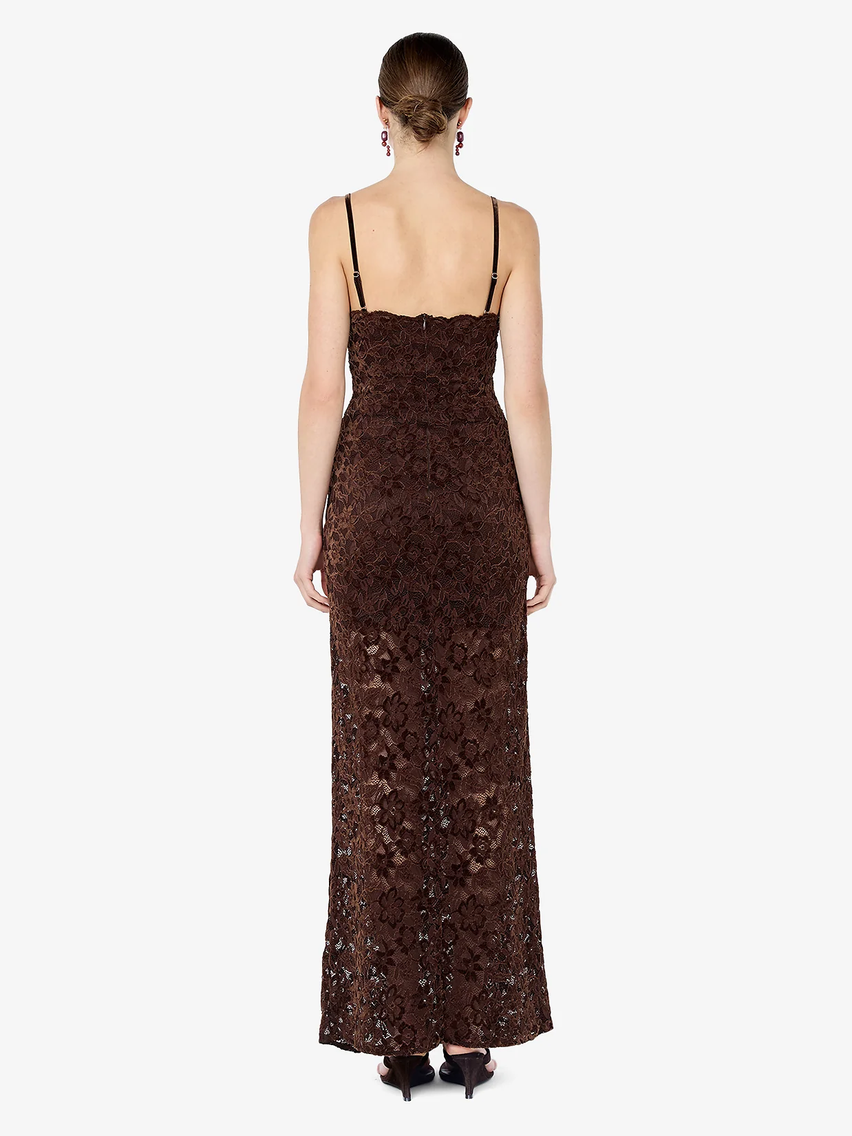 PAMELA MAXI DRESS - CHOC - Image 5