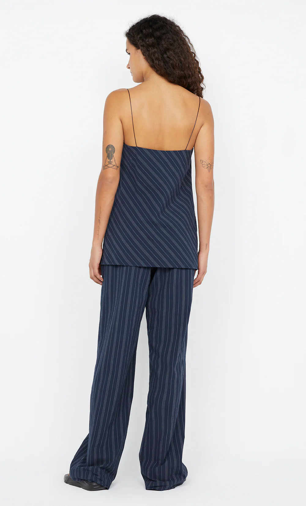 PEYSON TOP - INK/IVORY STRIPE - Image 4